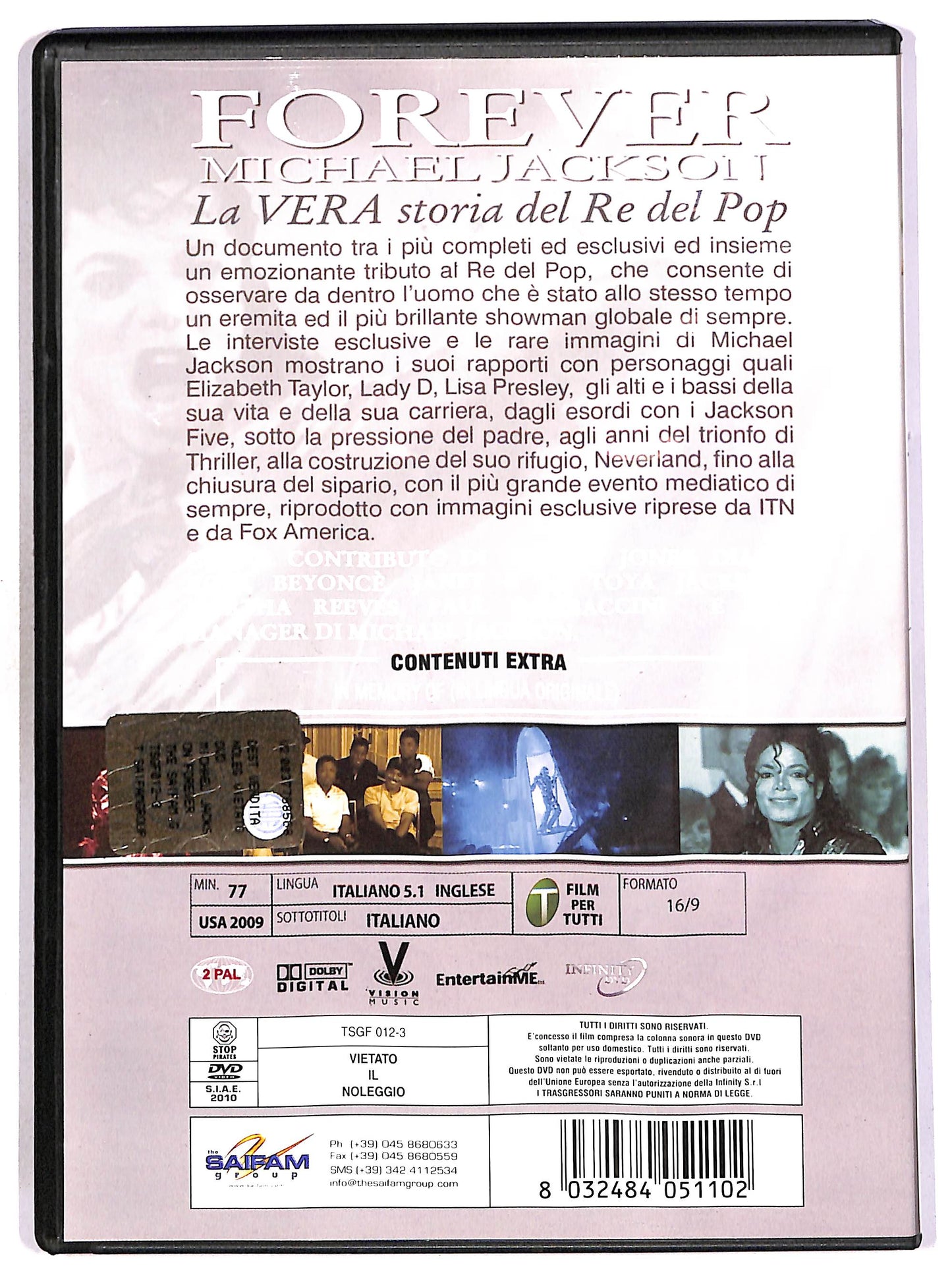 EBOND Forever Michael Jackson DVD D691441