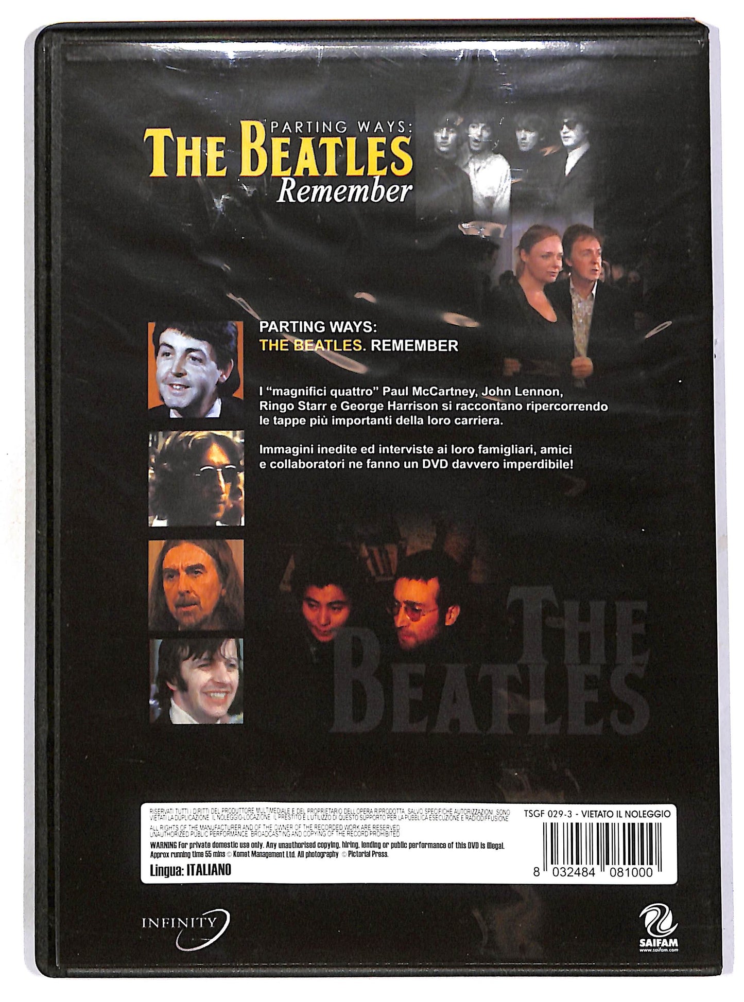 EBOND Parting Ways: The Beatles Remember DVD D691460