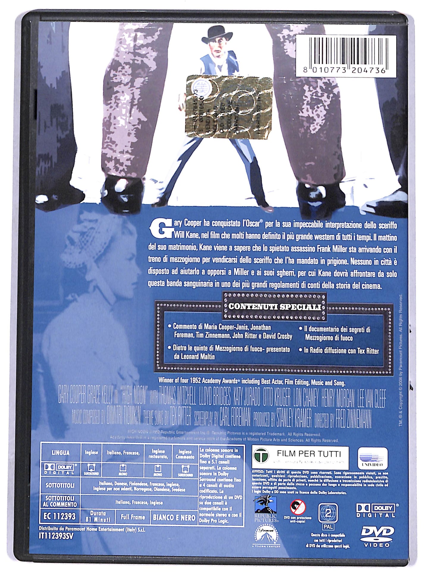 EBOND mezzogiorno di fuoco  EDIZIONE SPECIALE DVD D691610