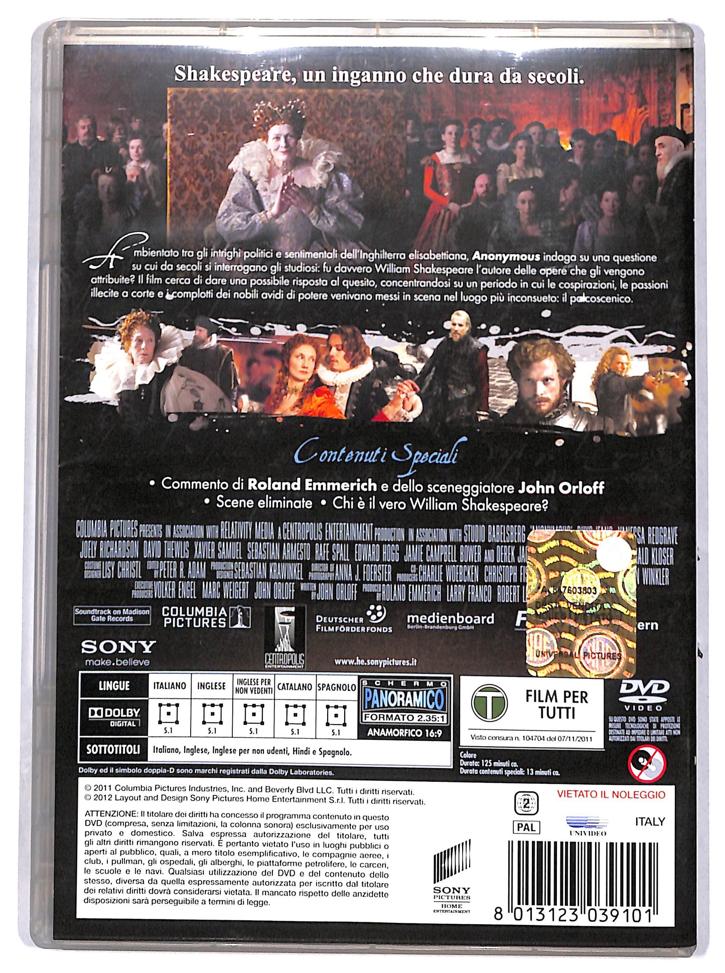 EBOND anonymous DVD D691812