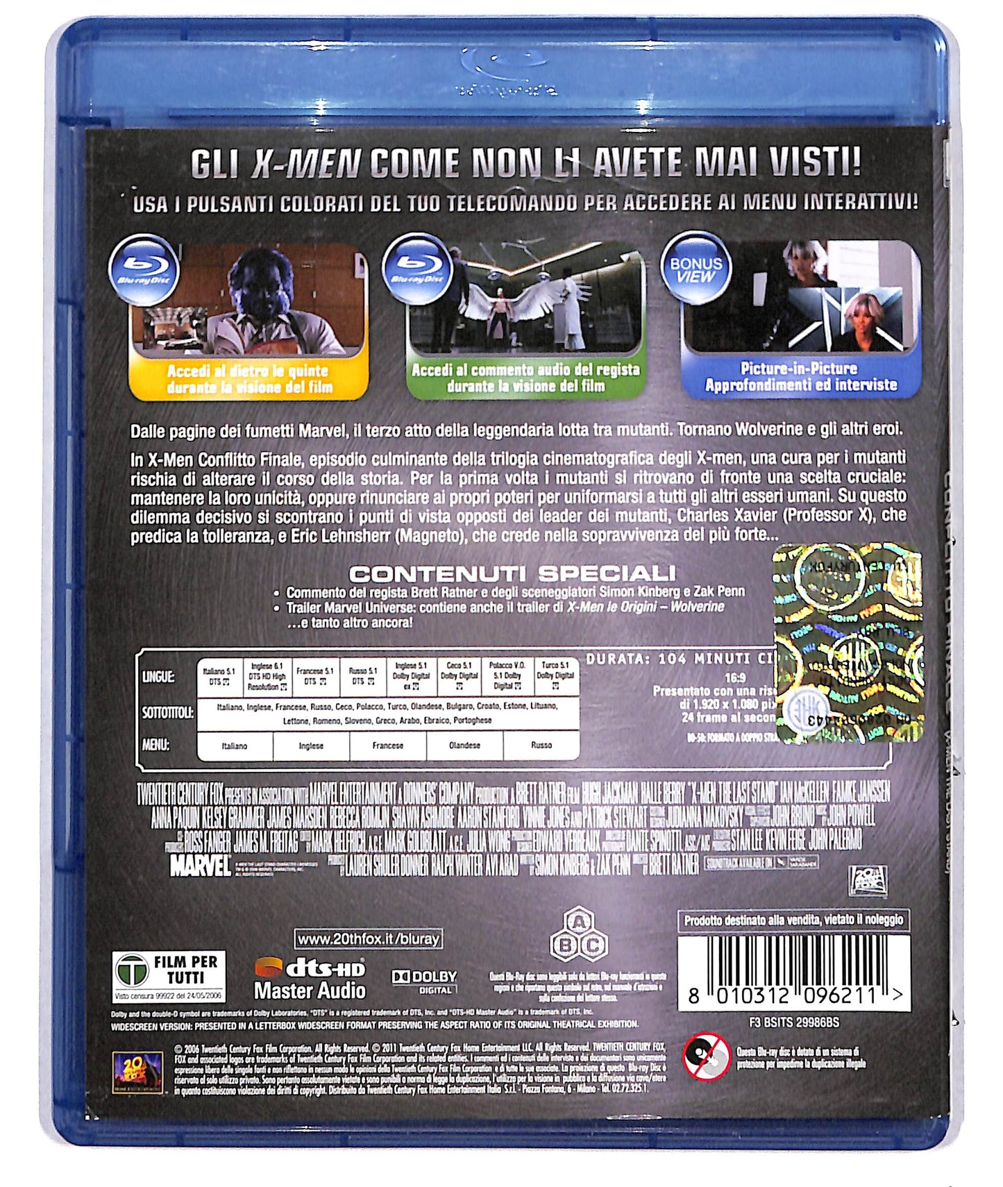 EBOND X-Men - Conflitto finale BLURAY D691913