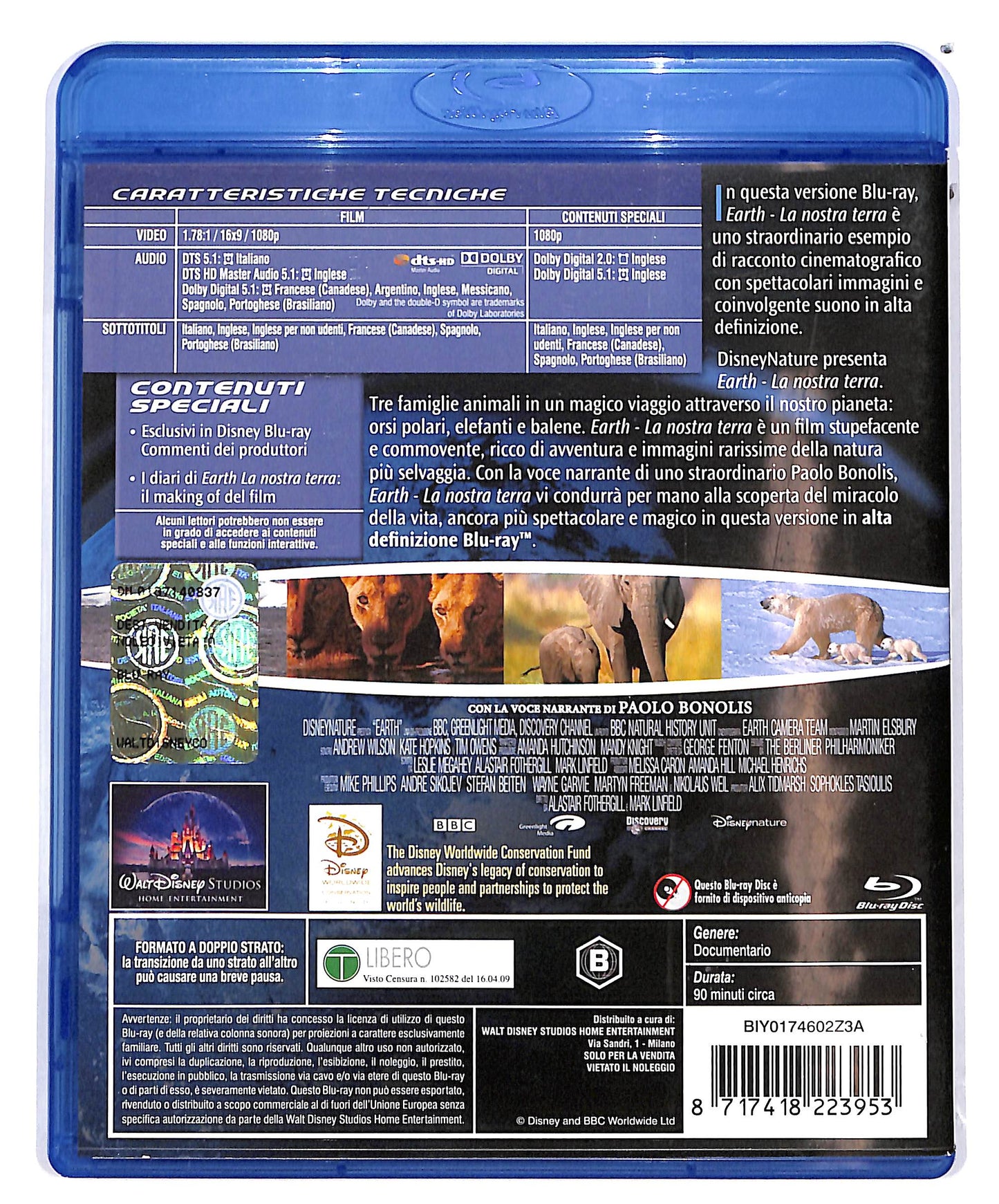 EBOND Earth - La nostra terra  BLURAY D692054