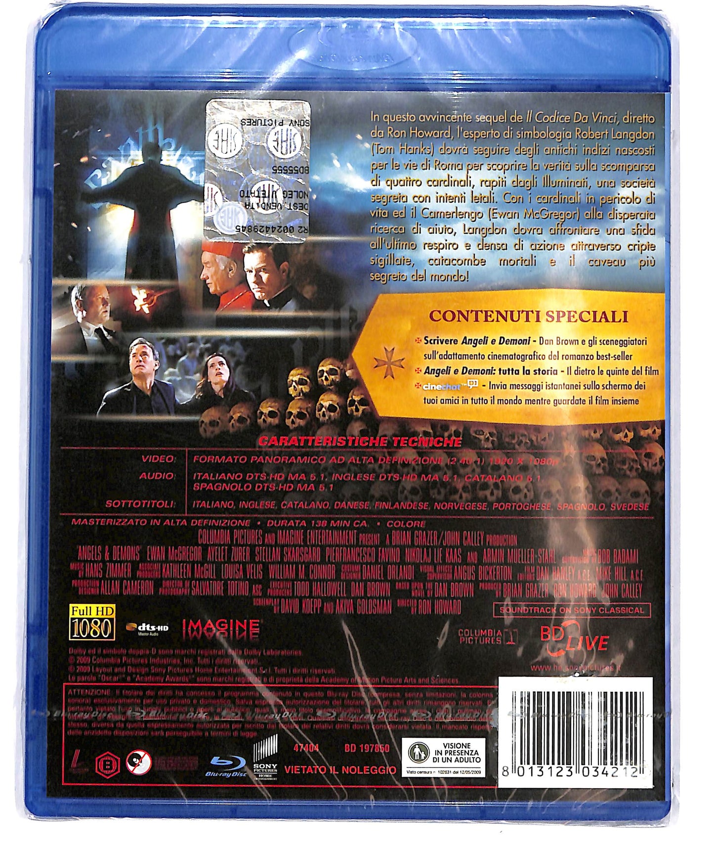 EBOND Angeli e Demoni Extended Cut BLURAY D692068