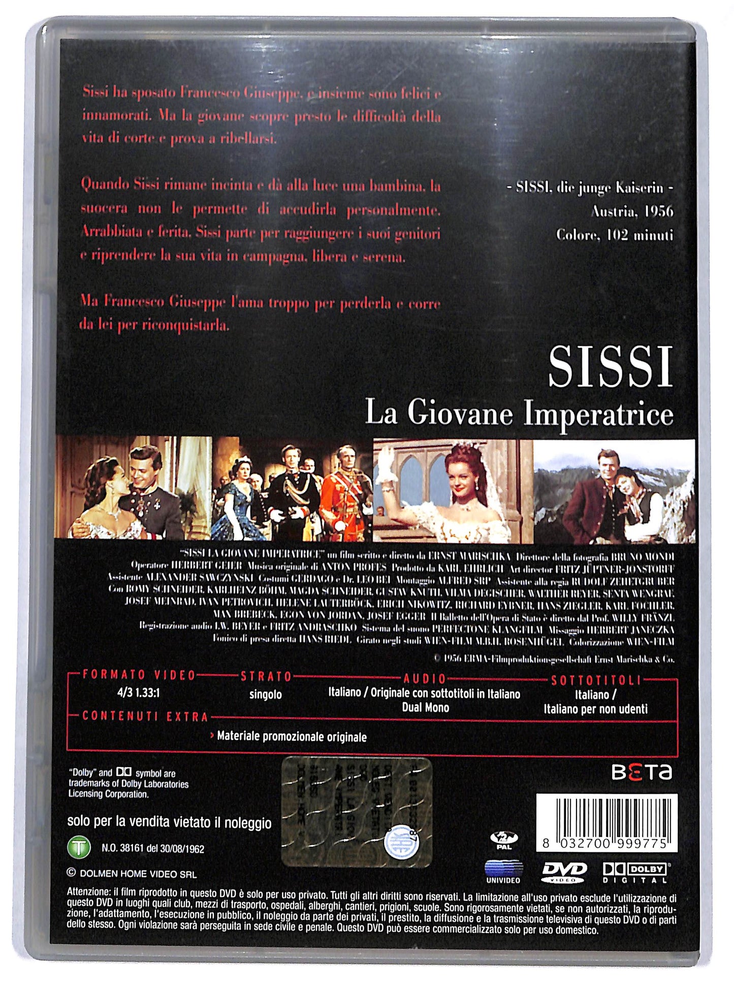 EBOND sissi - la giovane imperatrice DVD D692110