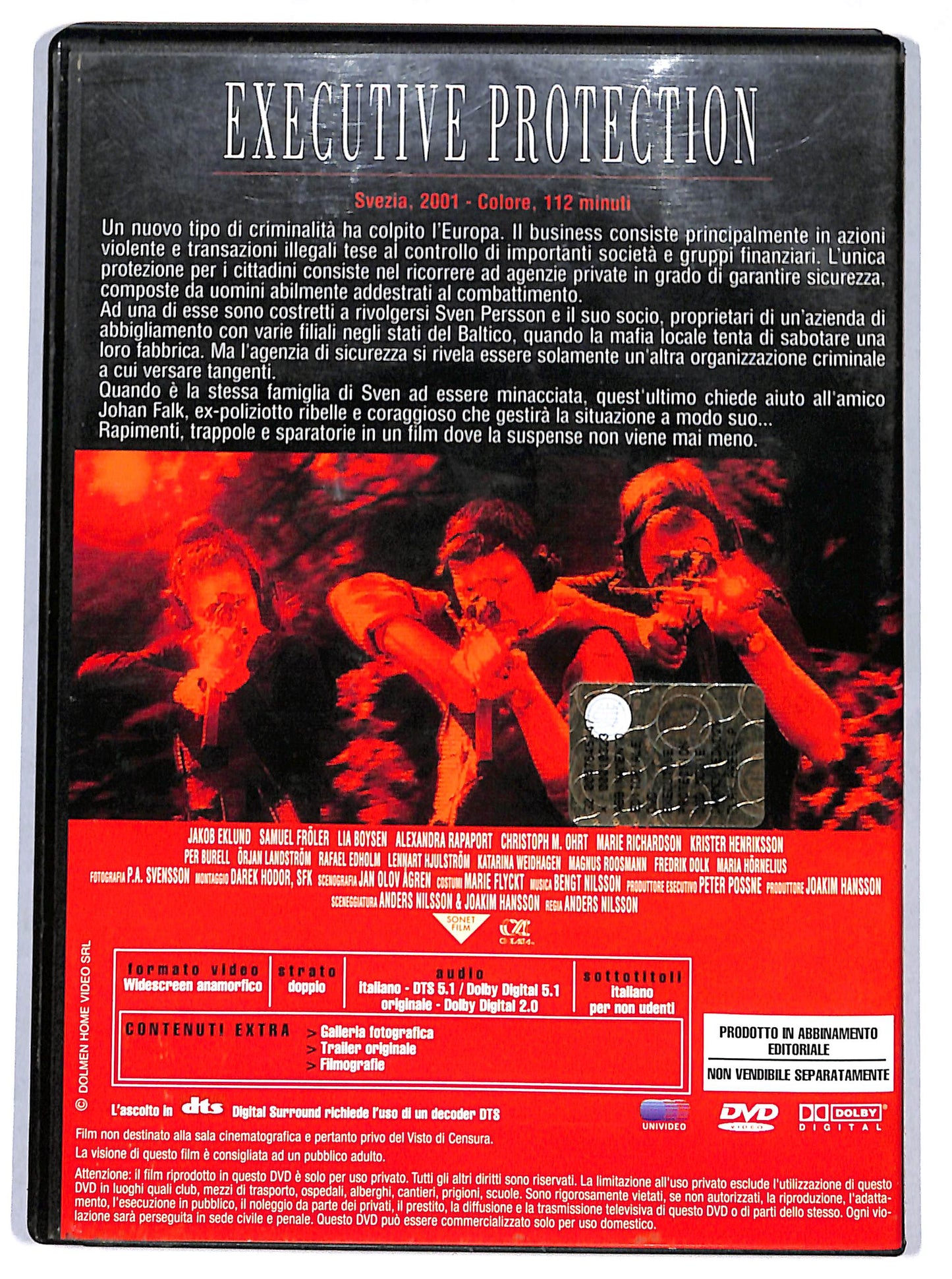 EBOND executive protection   EDITORIALE DVD D692128