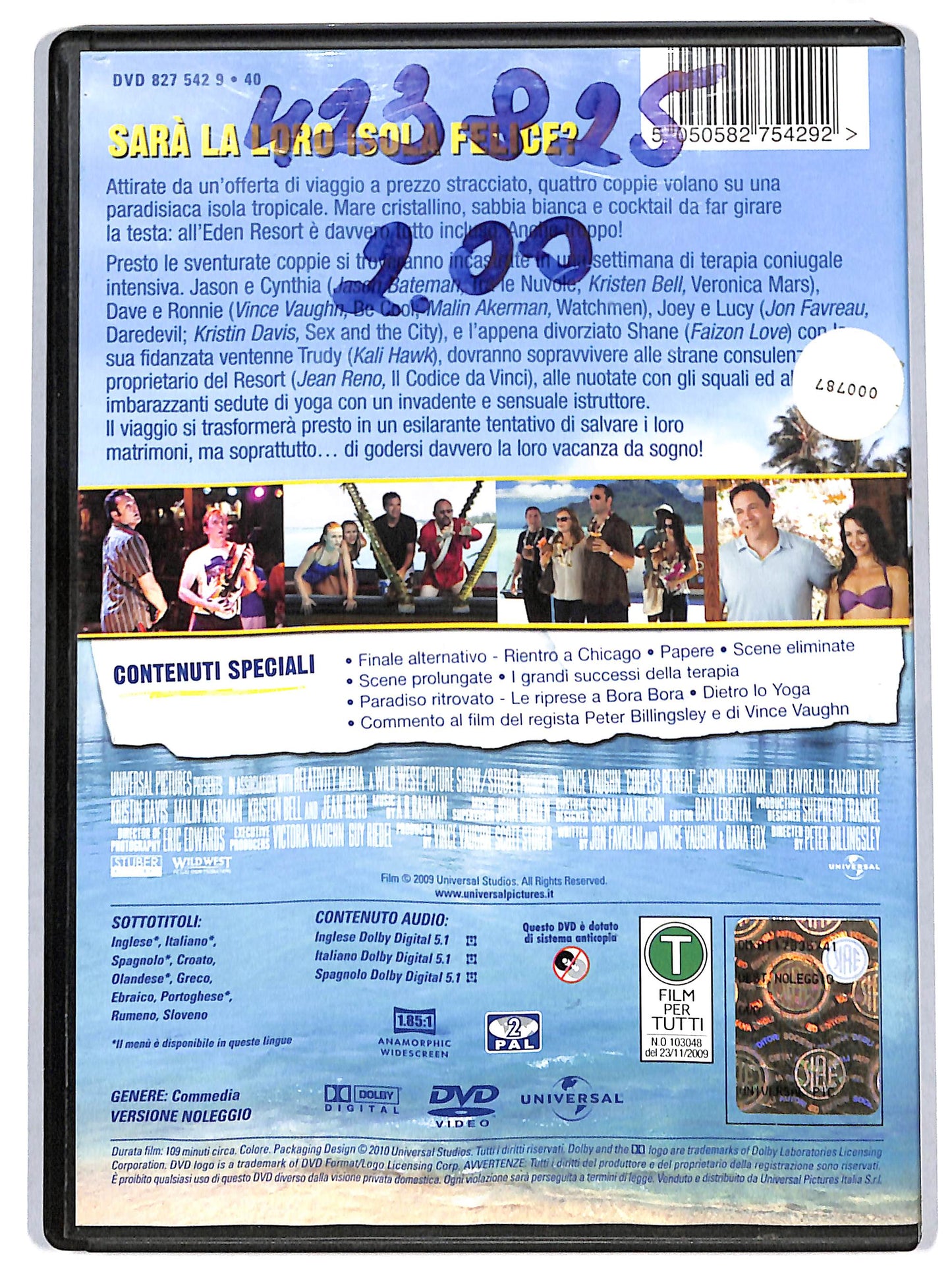 EBOND l'isola delle coppie  NOLEGGIO DVD D692320
