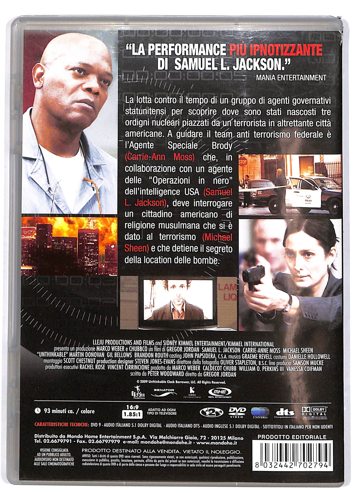EBOND Unthinkable  DVD D692562