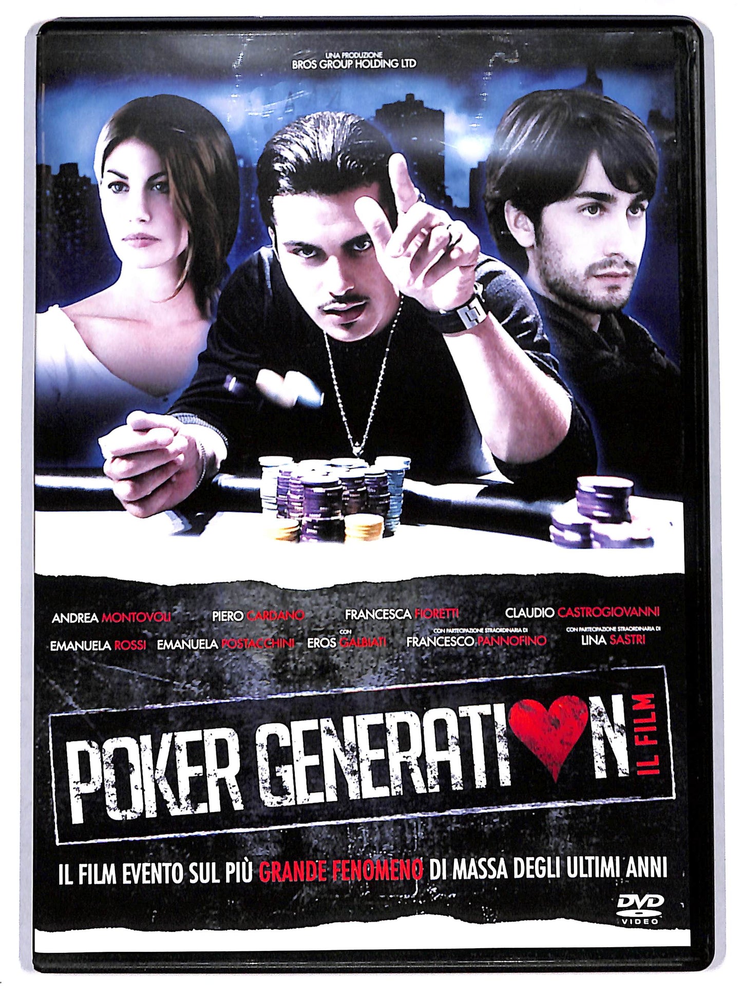 EBOND poker generation DVD D692659