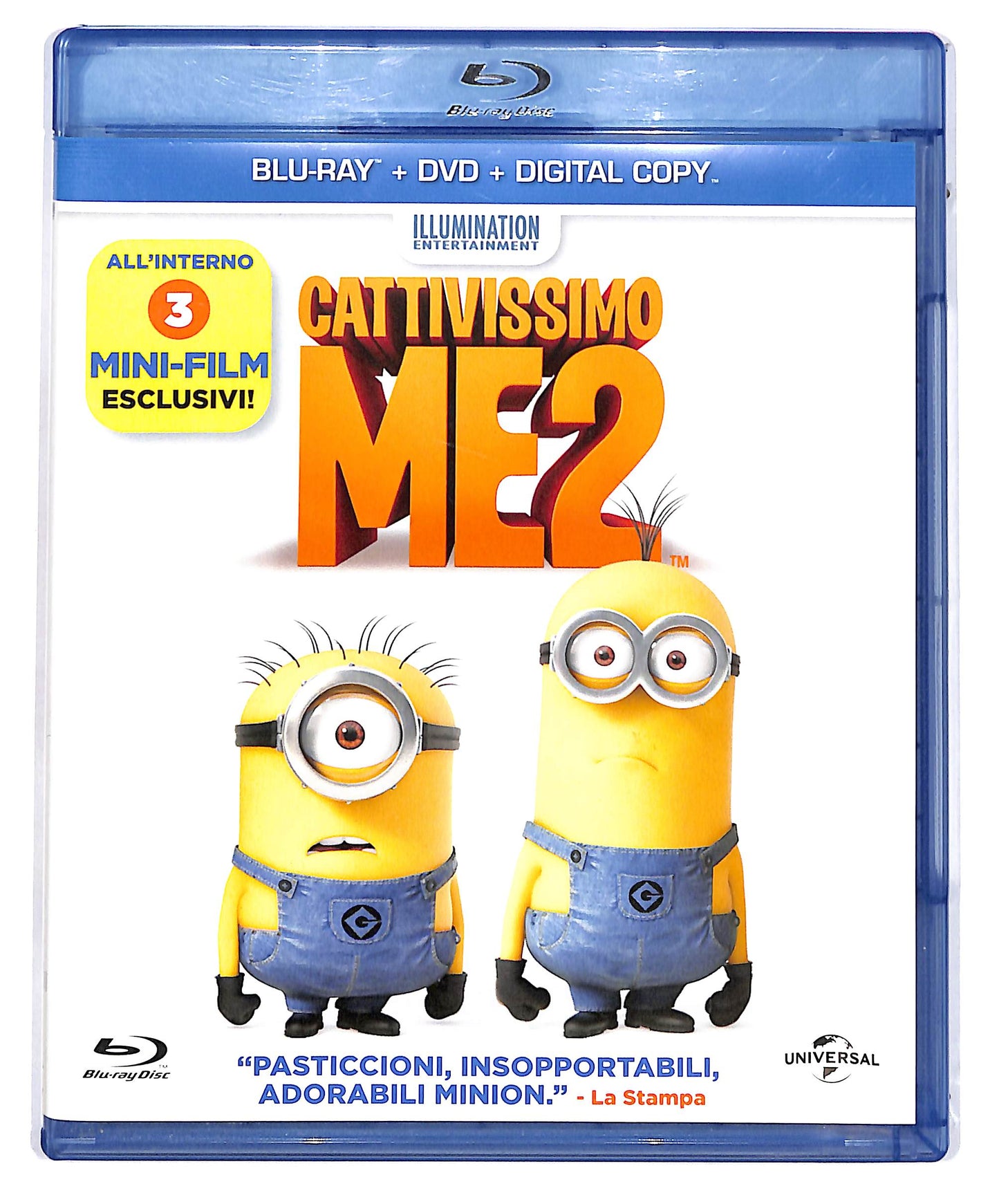 EBOND Cattivissimo me 2 DVD + COPIA DIGITALE + BLURAY D692707