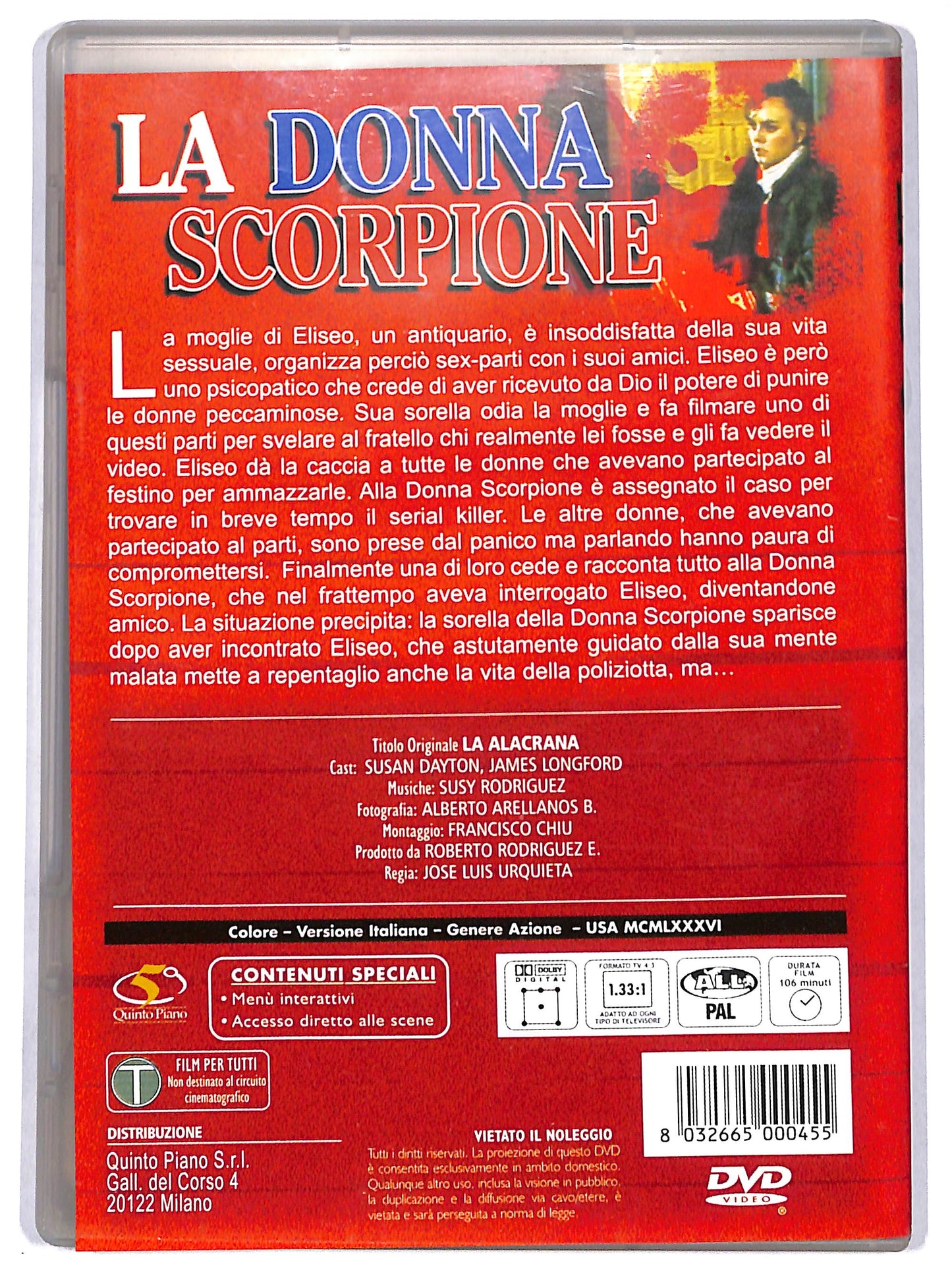 EBOND la donna scorpione DVD D692824