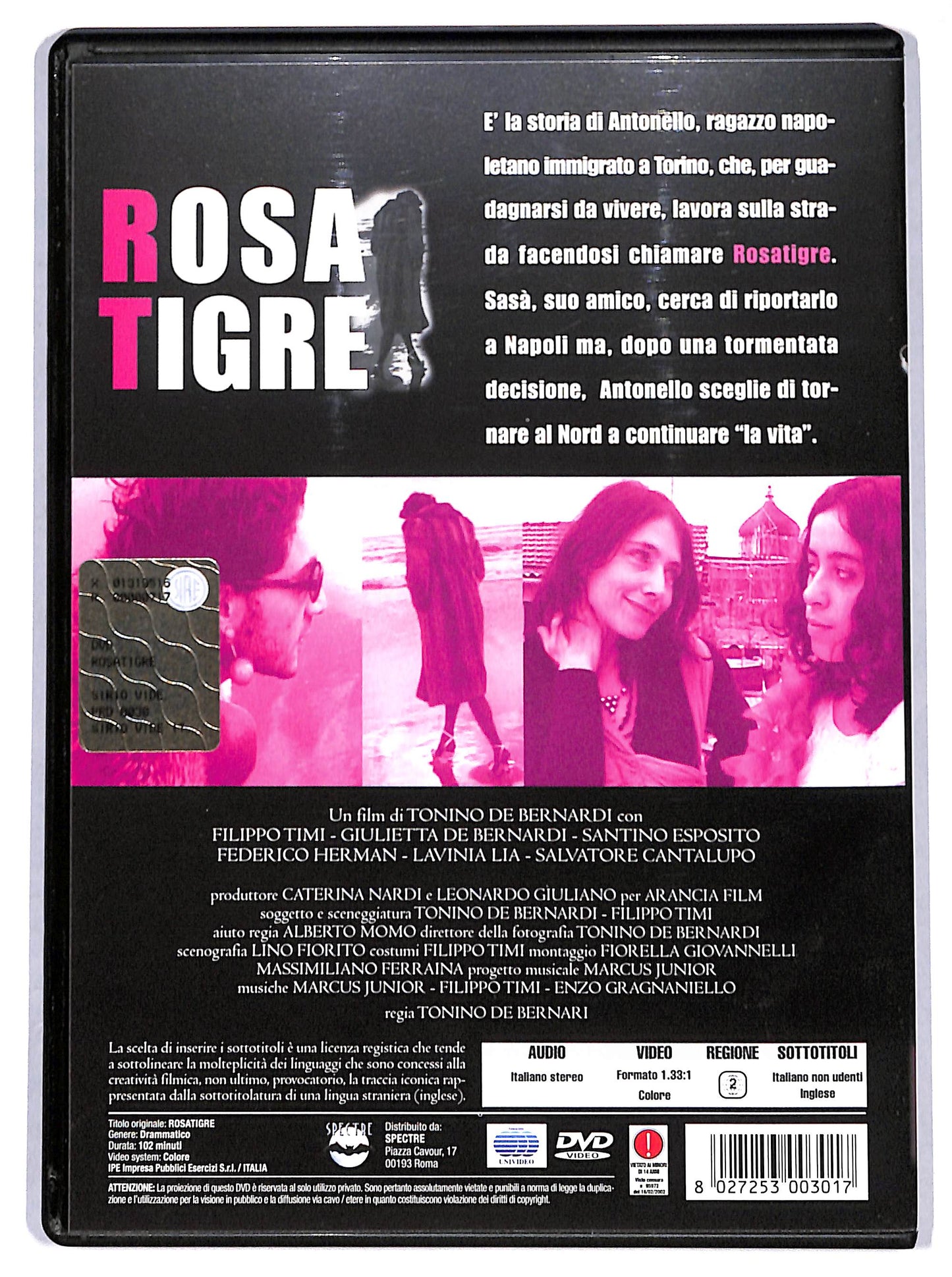 EBOND rosa tigre DVD D692850