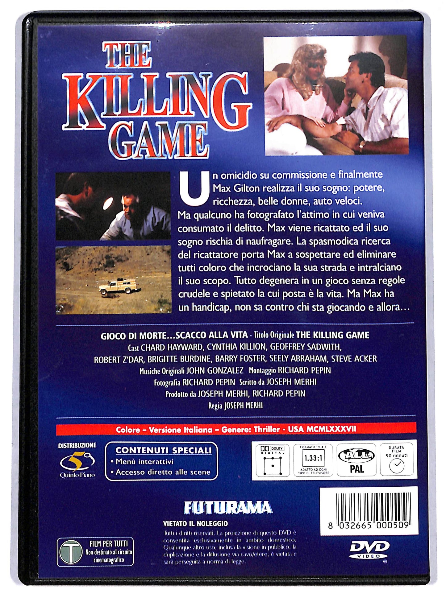 EBOND the killing game DVD D692859