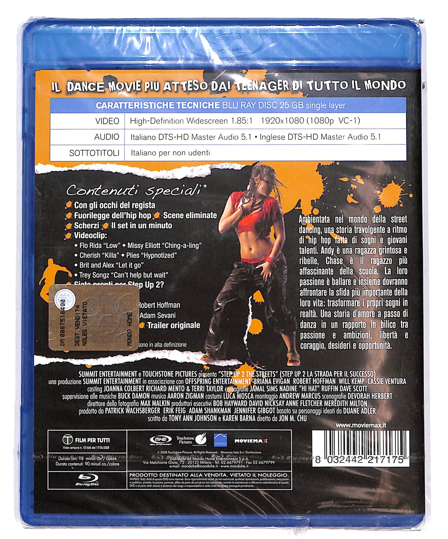 EBOND Step Up 2 - La strada per il successo BLURAY D692910