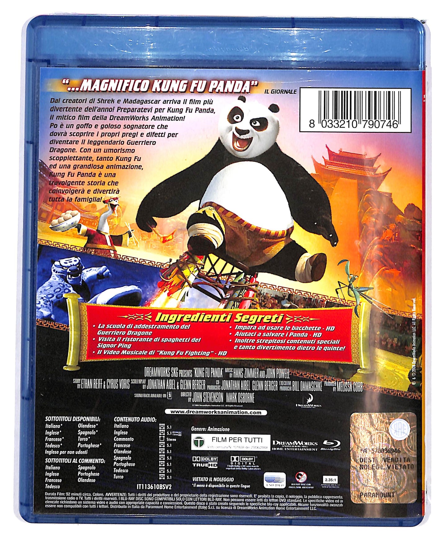 EBOND Kung fu Panda BLURAY D692916