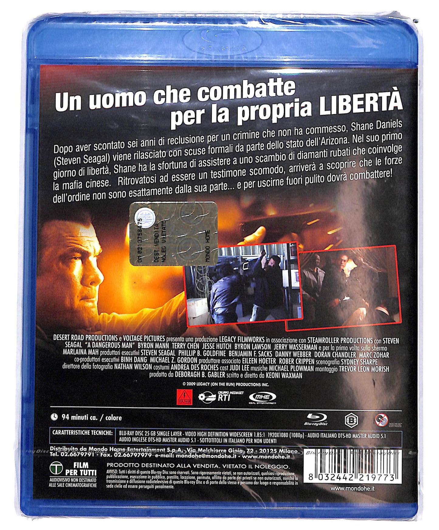 EBOND A Dangerous Man - Solo contro tutti BLURAY BLURAY D692937