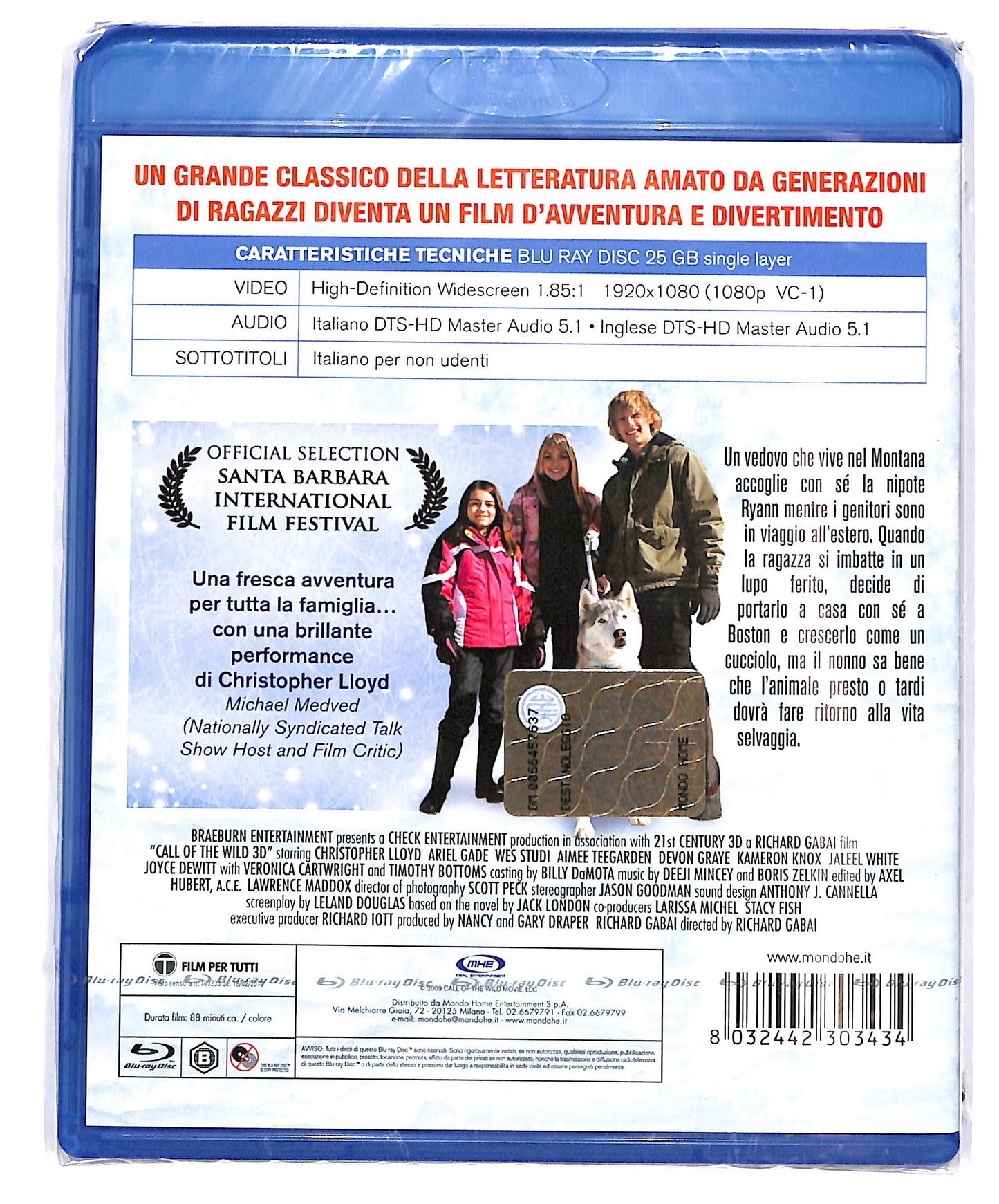 EBOND Il Richiamo Della Foresta BLURAY D692944