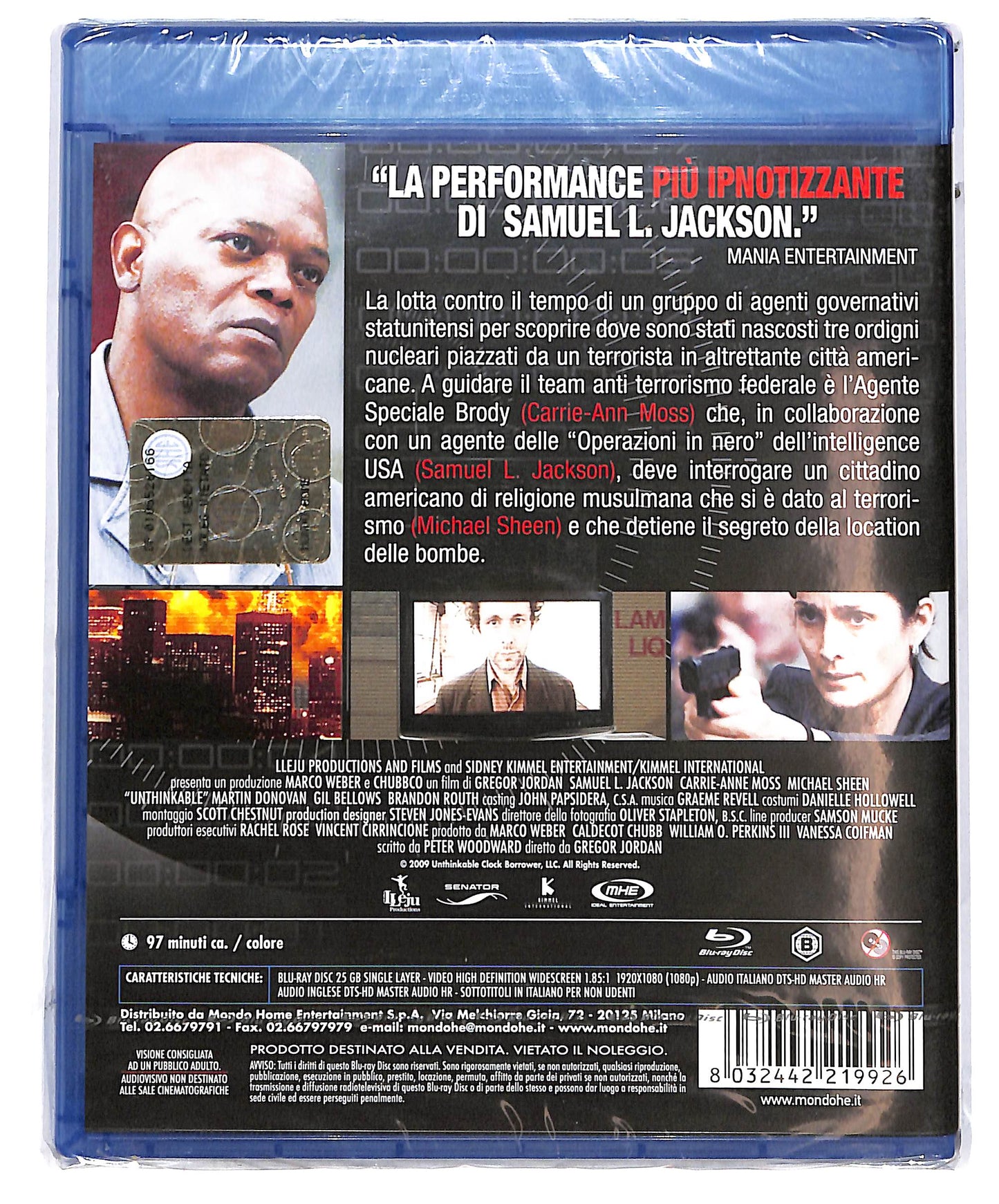 EBOND Unthinkable BLURAY D692968