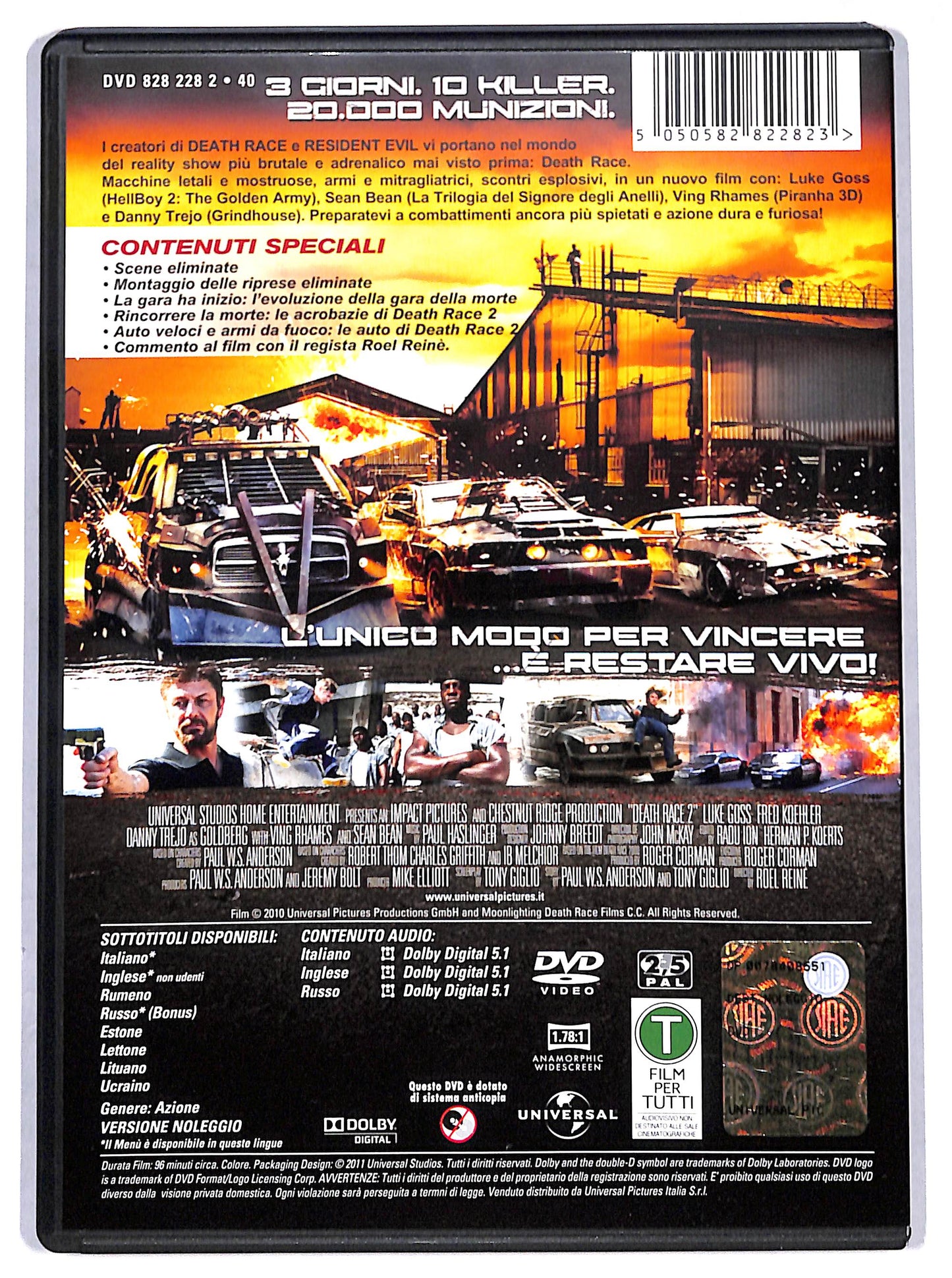 EBOND death race 2  NOLEGGIO DVD D693019