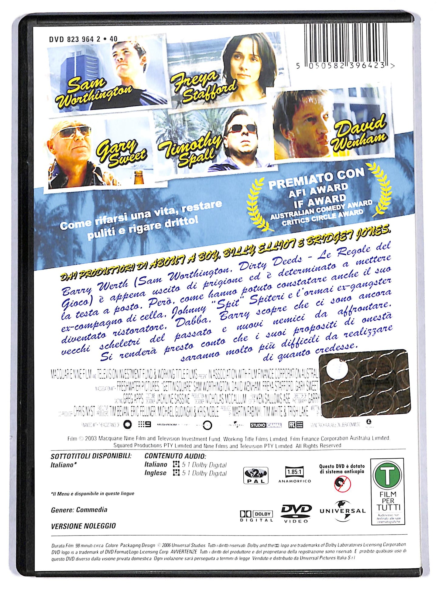 EBOND gettin' square  NOLEGGIO DVD D693057