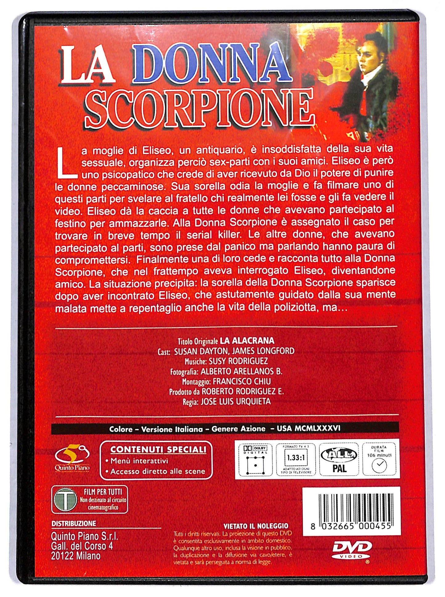 EBOND la donna scorpione DVD D693108