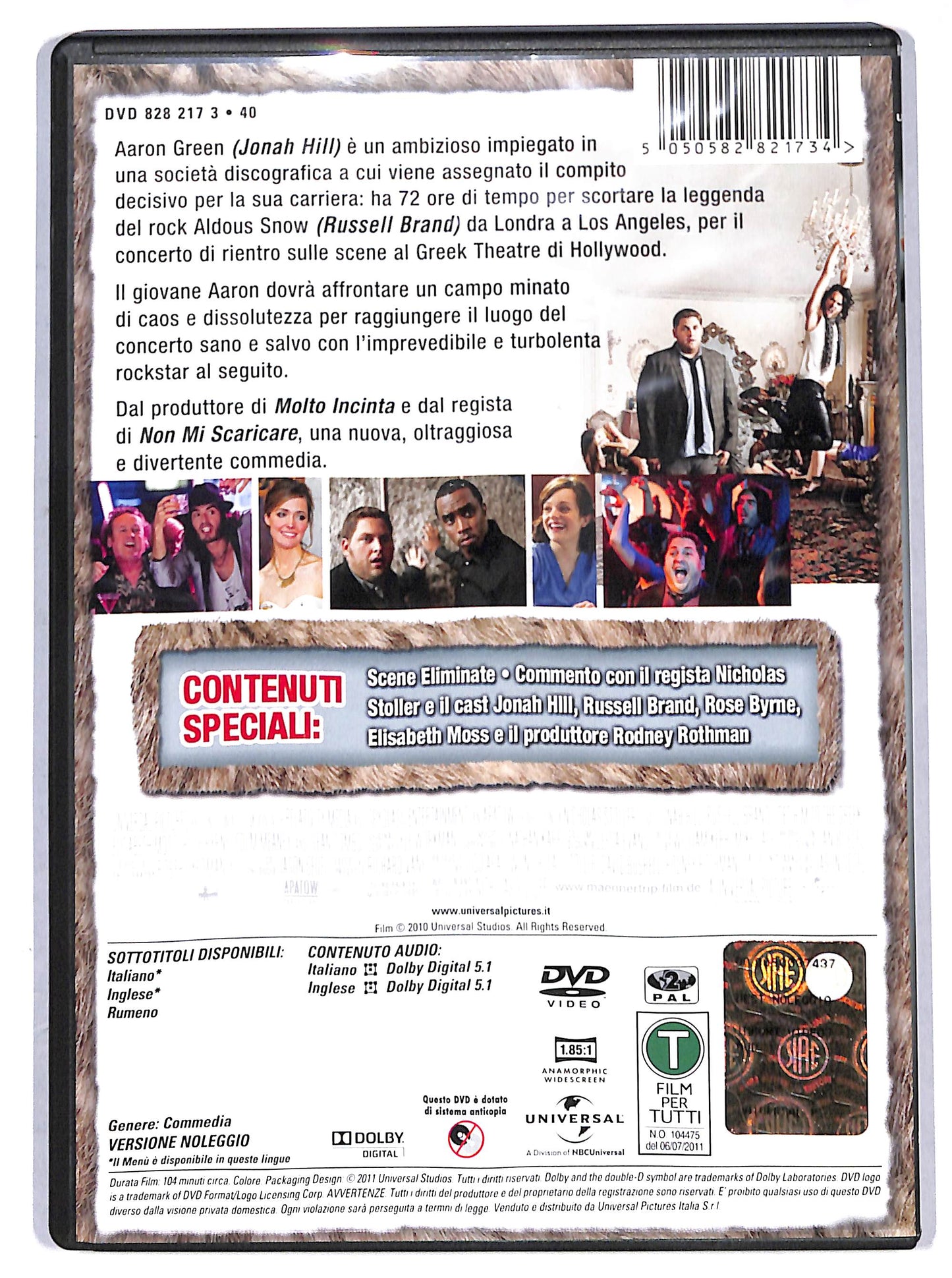 EBOND in viaggio con una rock star  NOLEGGIO DVD D693137