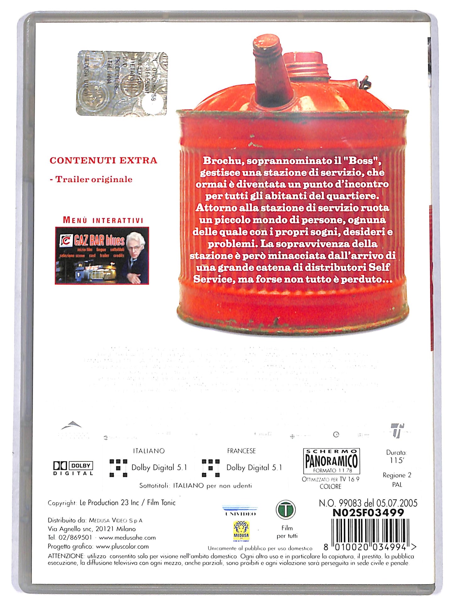 EBOND gaz bar blues DVD D693141