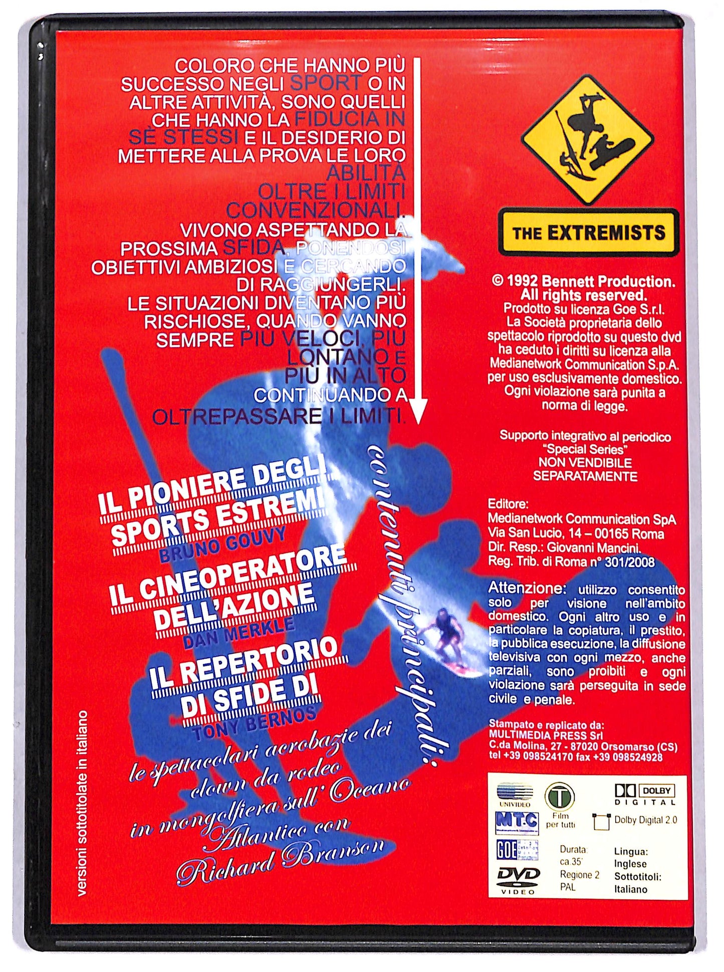 EBOND the extremists volume 2 - ''oltre ogni limite'' DVD D693149