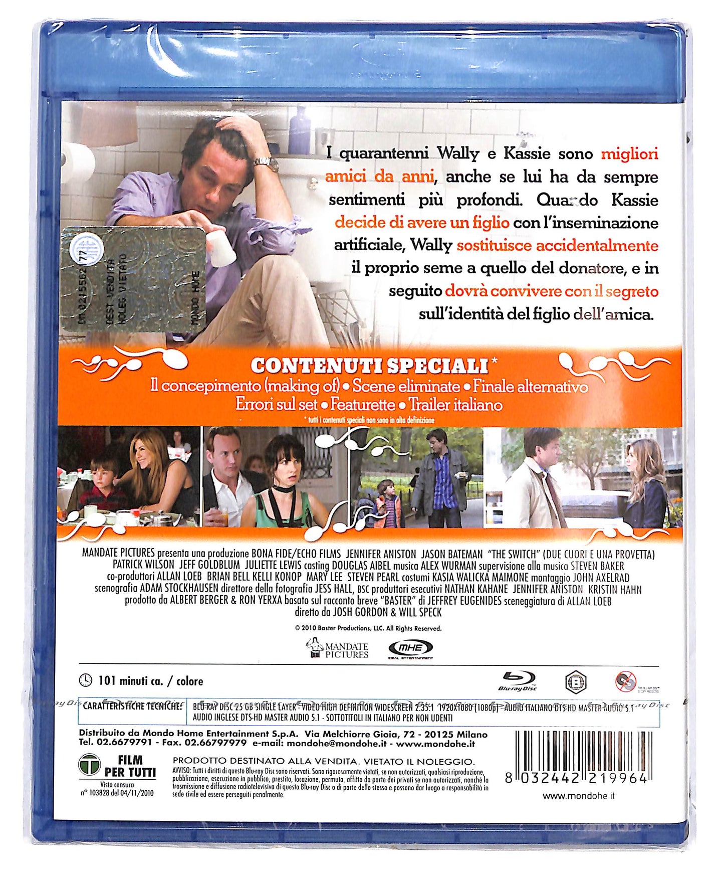 EBOND Due cuori e una provetta  BLURAY D693215