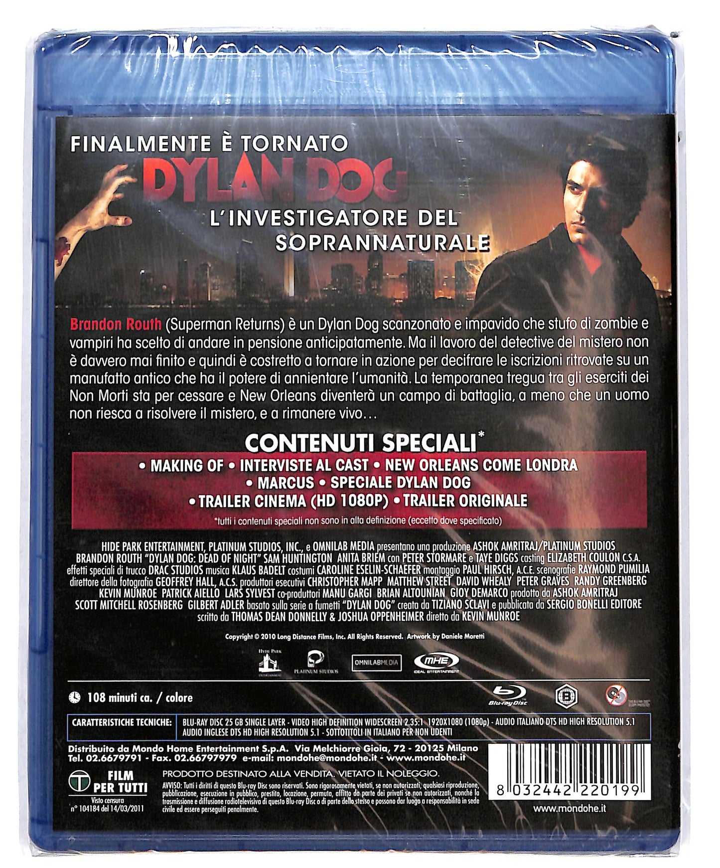 EBOND Dylan Dog - Il film  BLURAY D693223