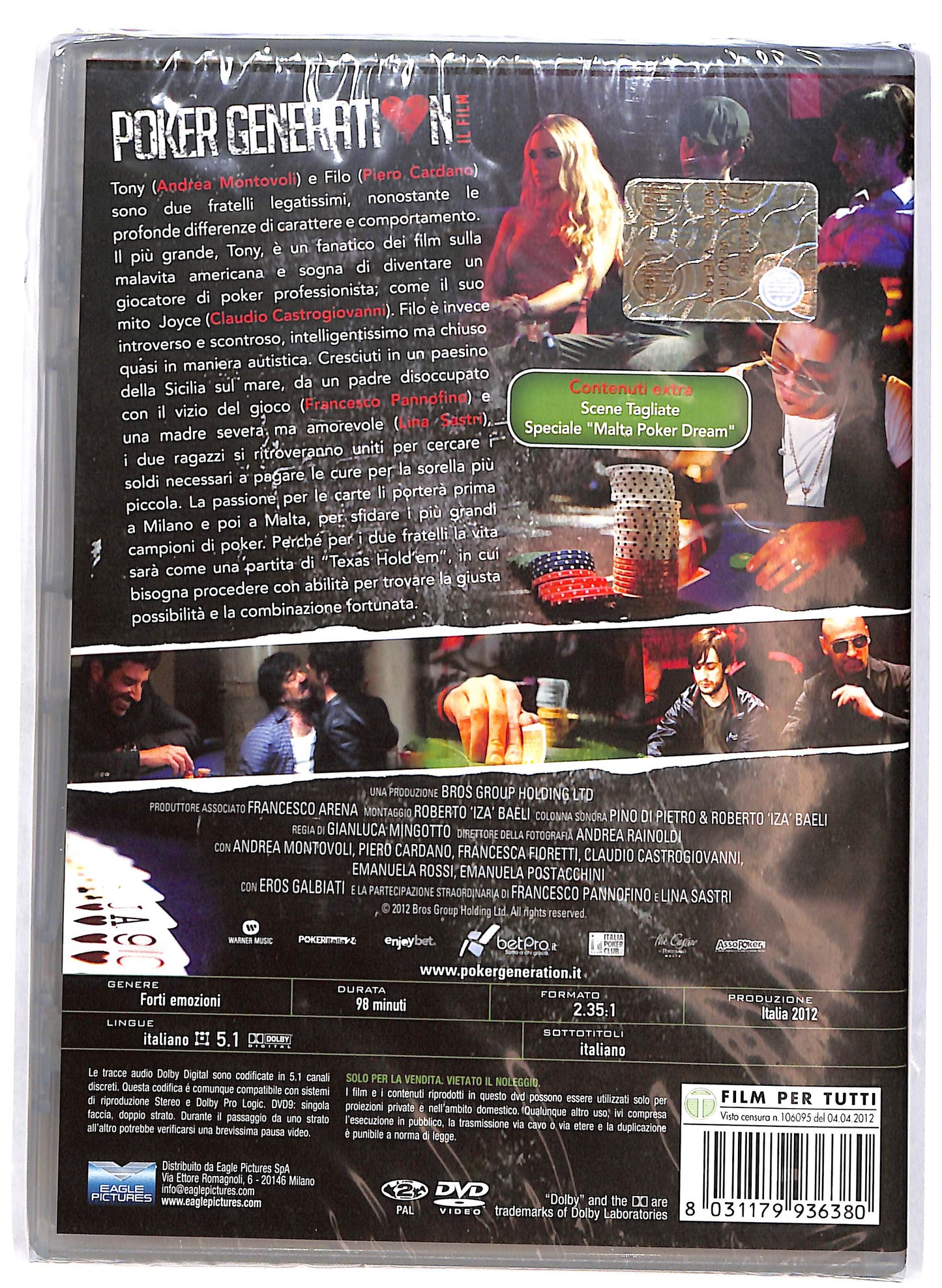 EBOND Poker Generation  DVD D693269
