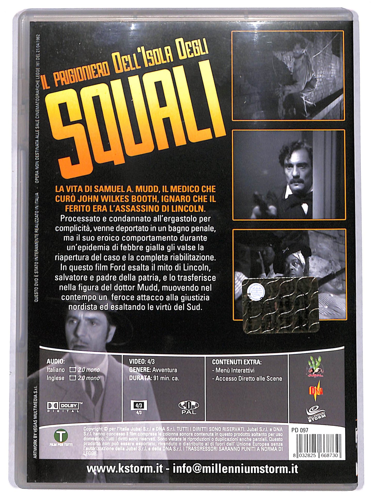 EBOND il prigioniero dell'isola degli squali DVD D693314