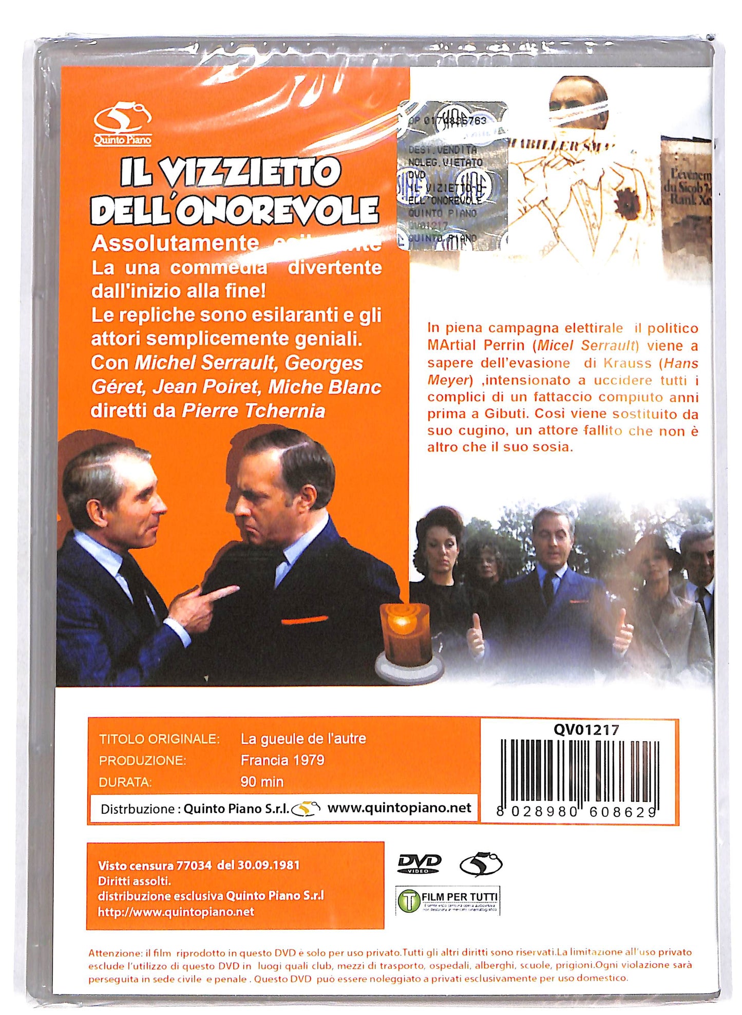 EBOND Il Vizzietto dell' onorevole DVD D693401