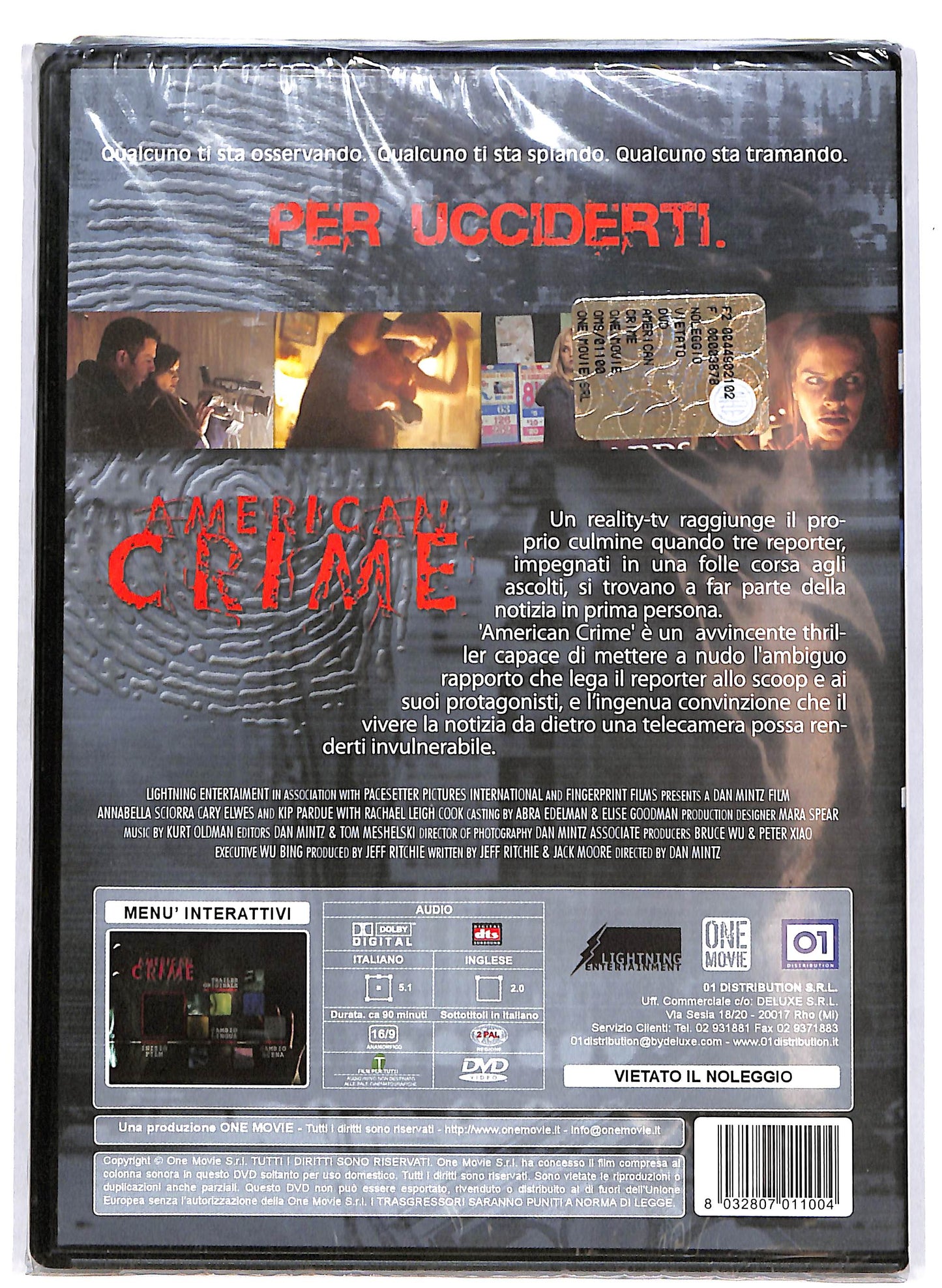 EBOND American Crime  DVD D693421