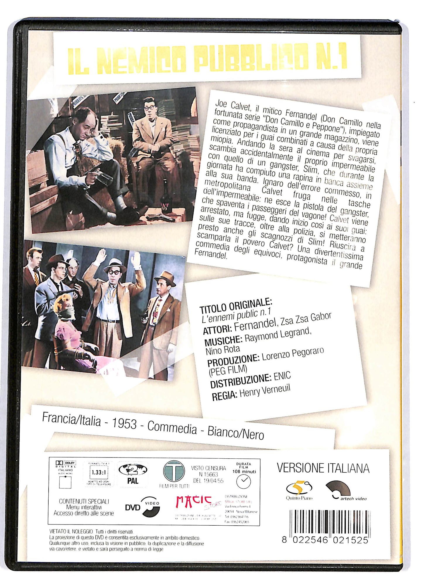 EBOND Il Nemico Pubblico Numero 1  DVD D693422