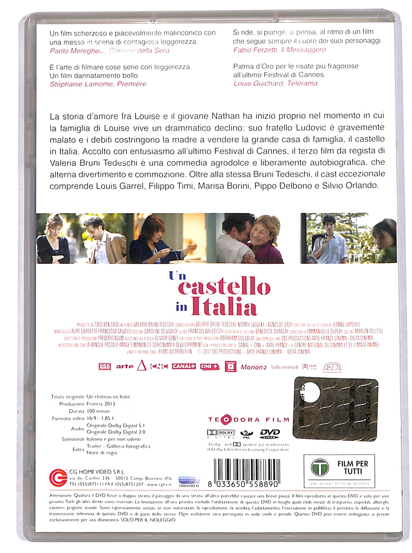 EBOND un castello in italia  EDITORIALE DVD D693506