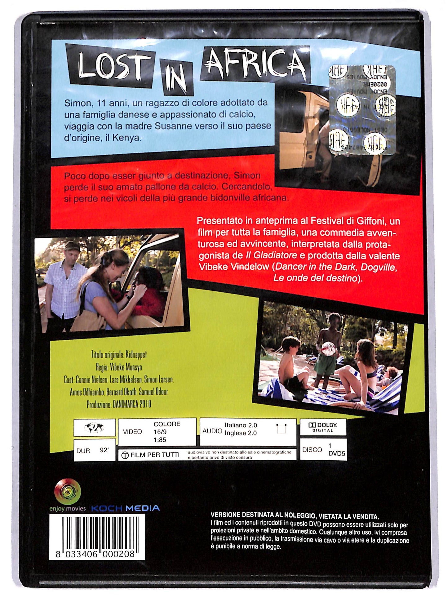EBOND lost in africa DVD D693514