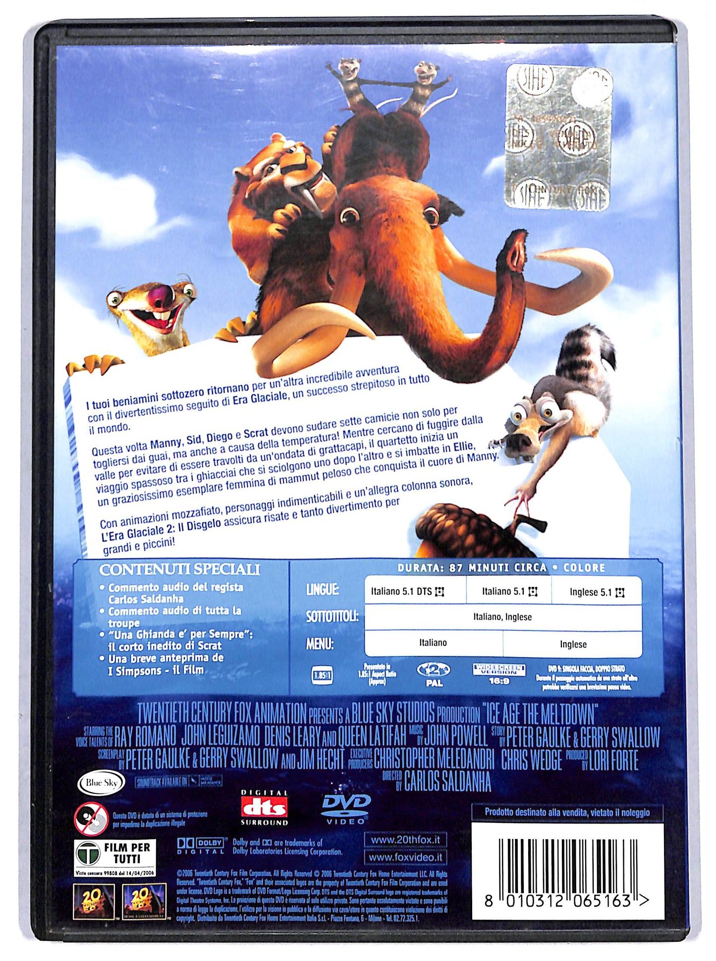 EBOND l'era glaciale 2 - il disgelo DVD D693544