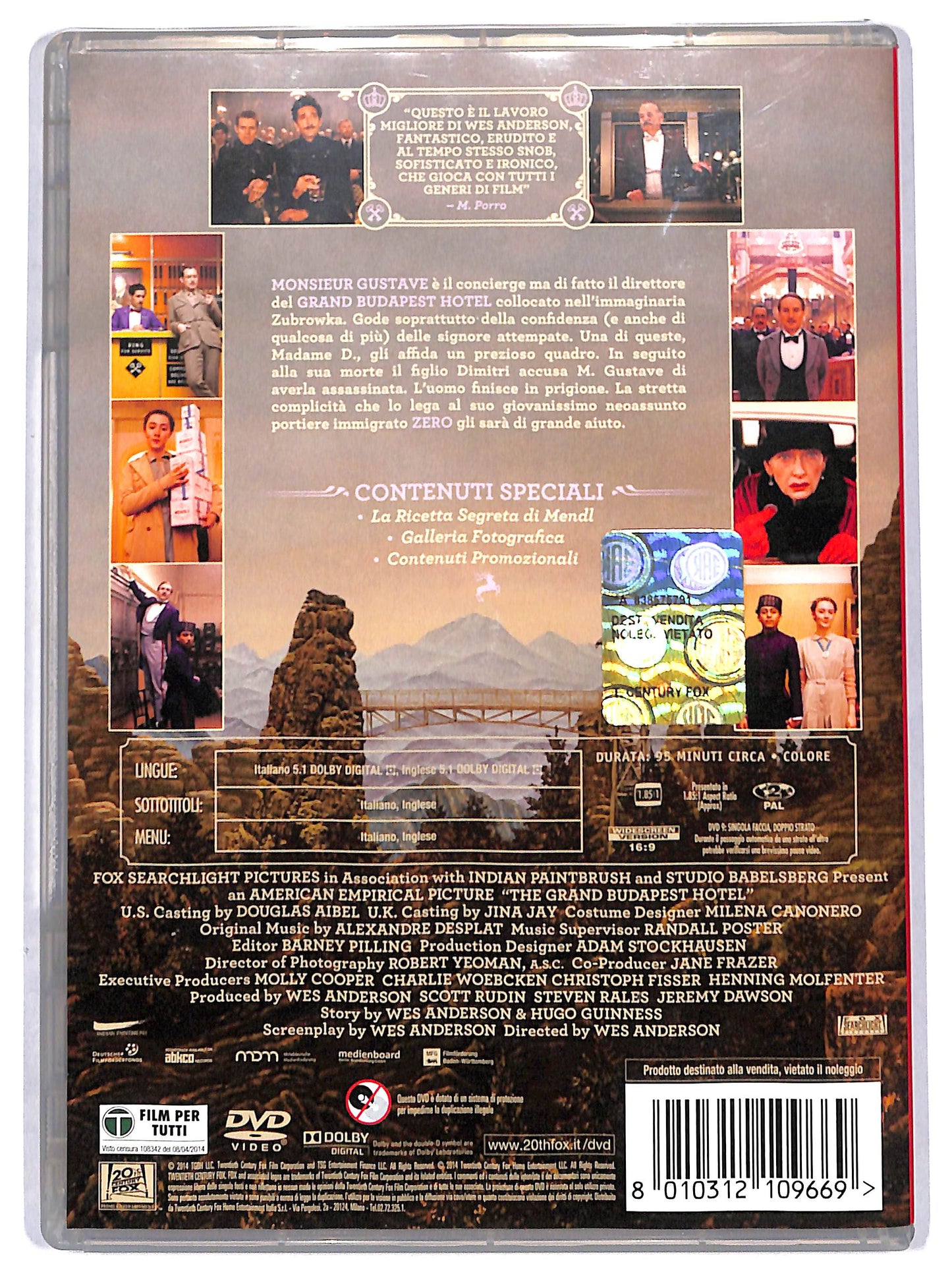 EBOND the grand budapest hotel DVD D693553