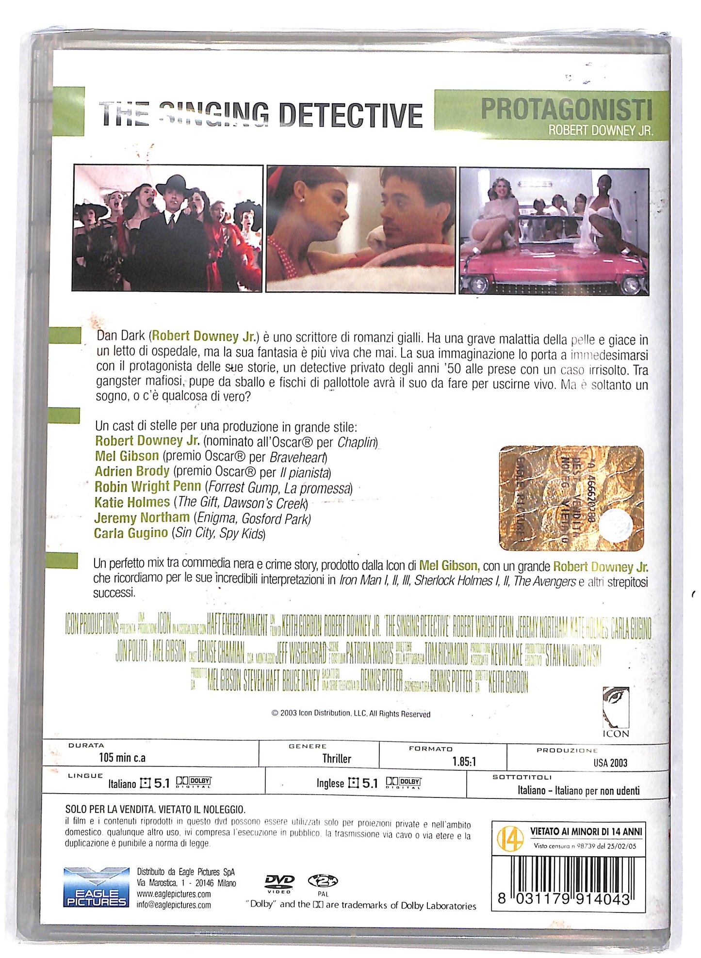 EBOND The Singing Detective  DVD D693615