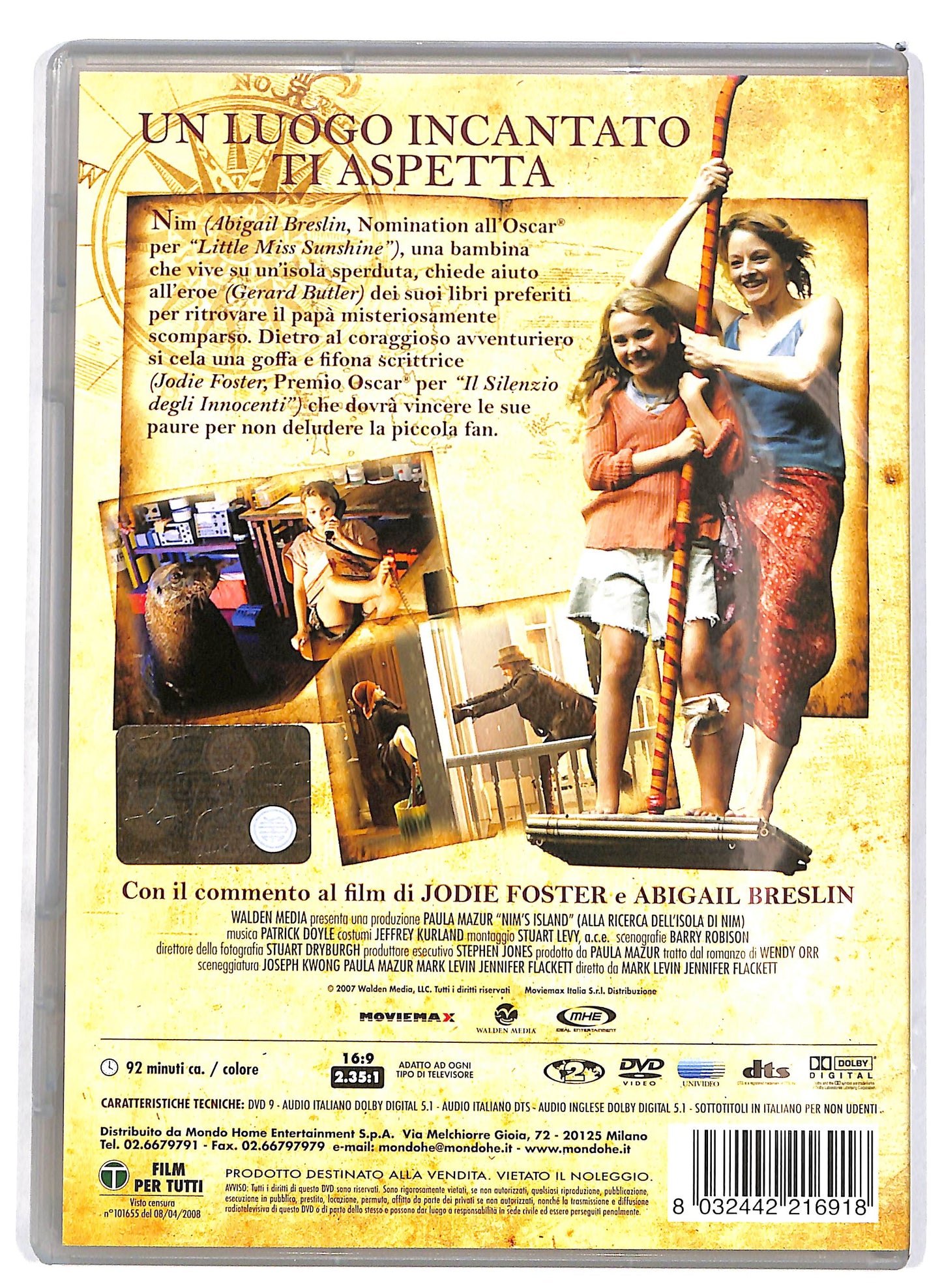 EBOND Alla Ricerca dell'isola di Nim DVD D693632