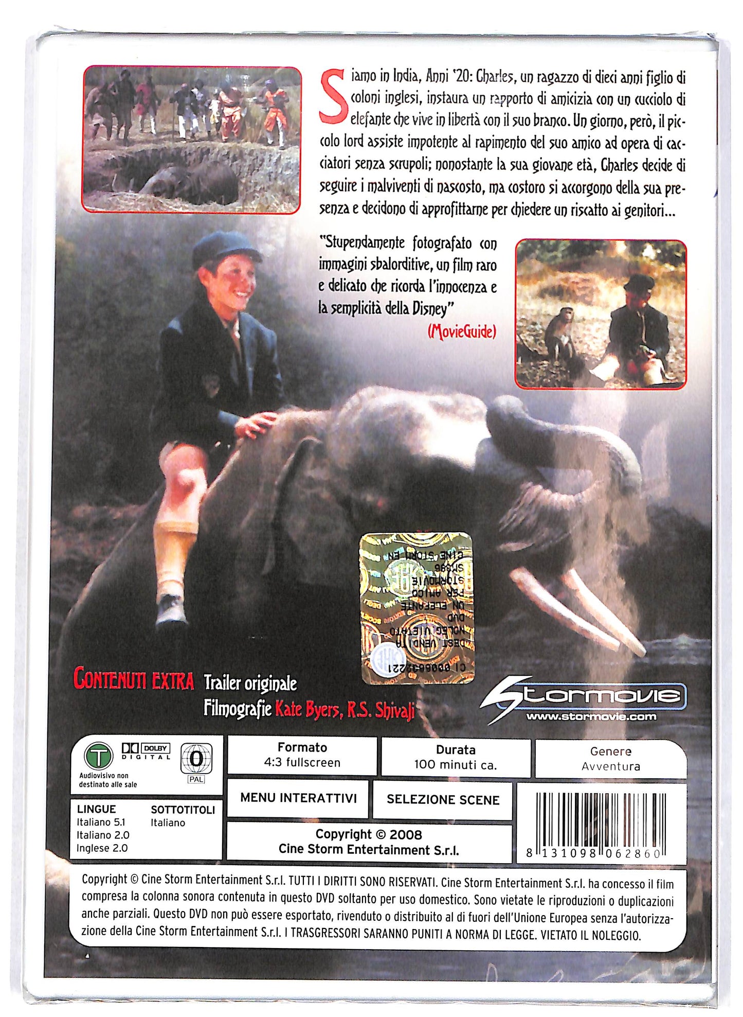EBOND Un elfante per amico DVD D693809