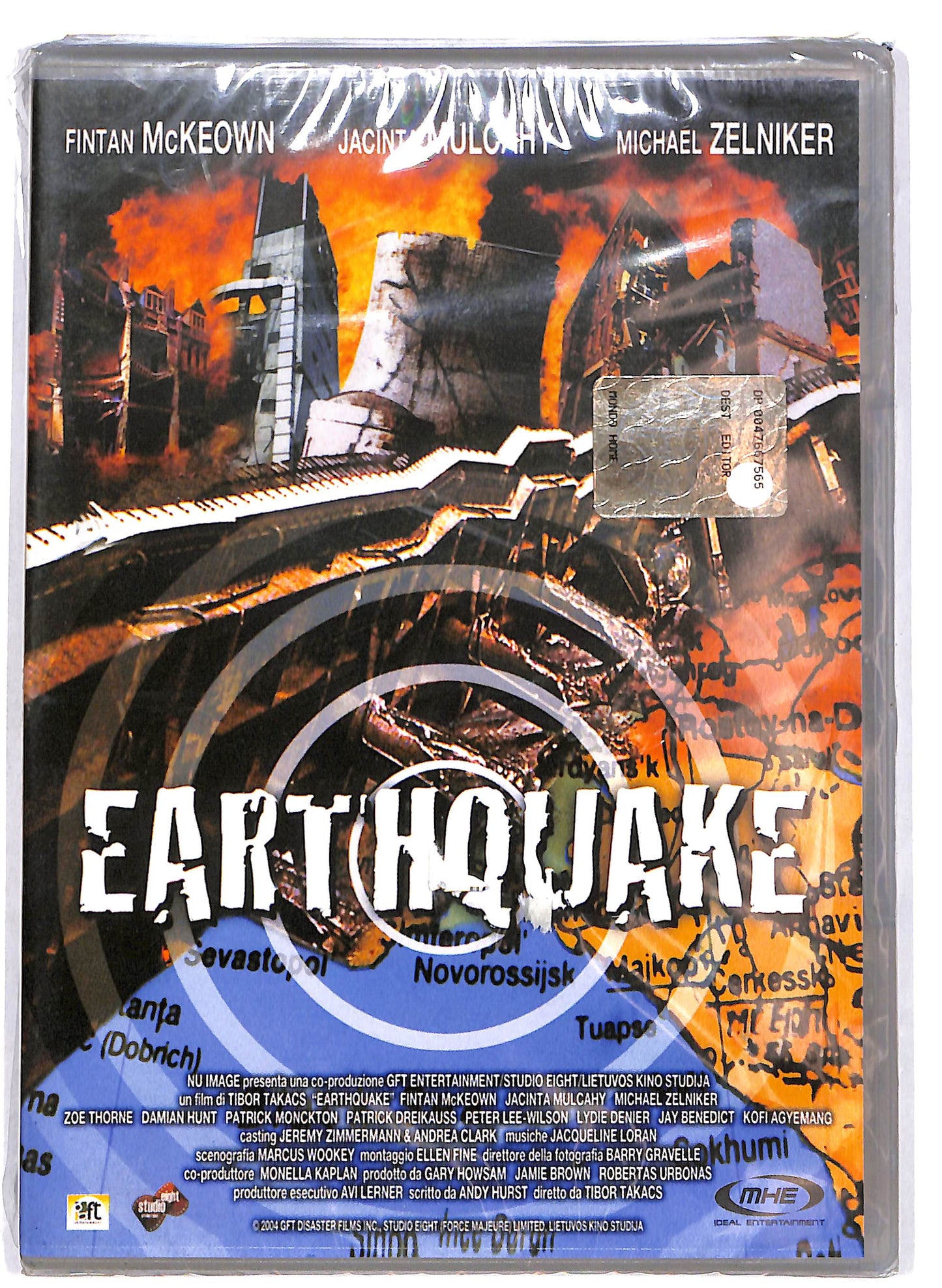 EBOND Earthquake EDITORIALE DVD D693829
