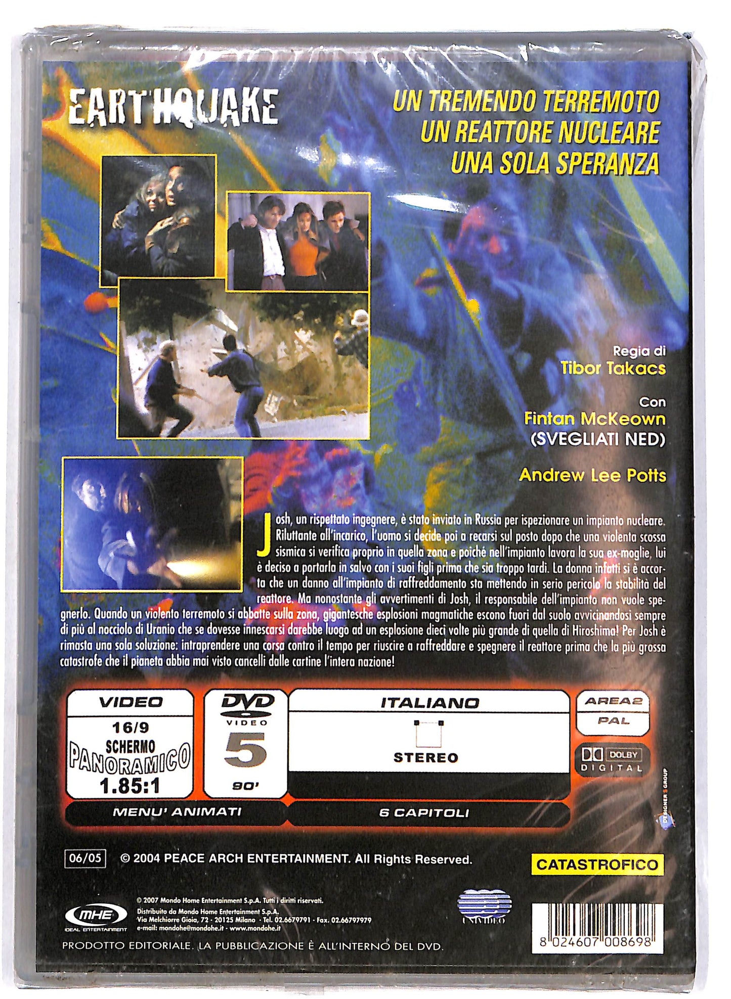 EBOND Earthquake EDITORIALE DVD D693829