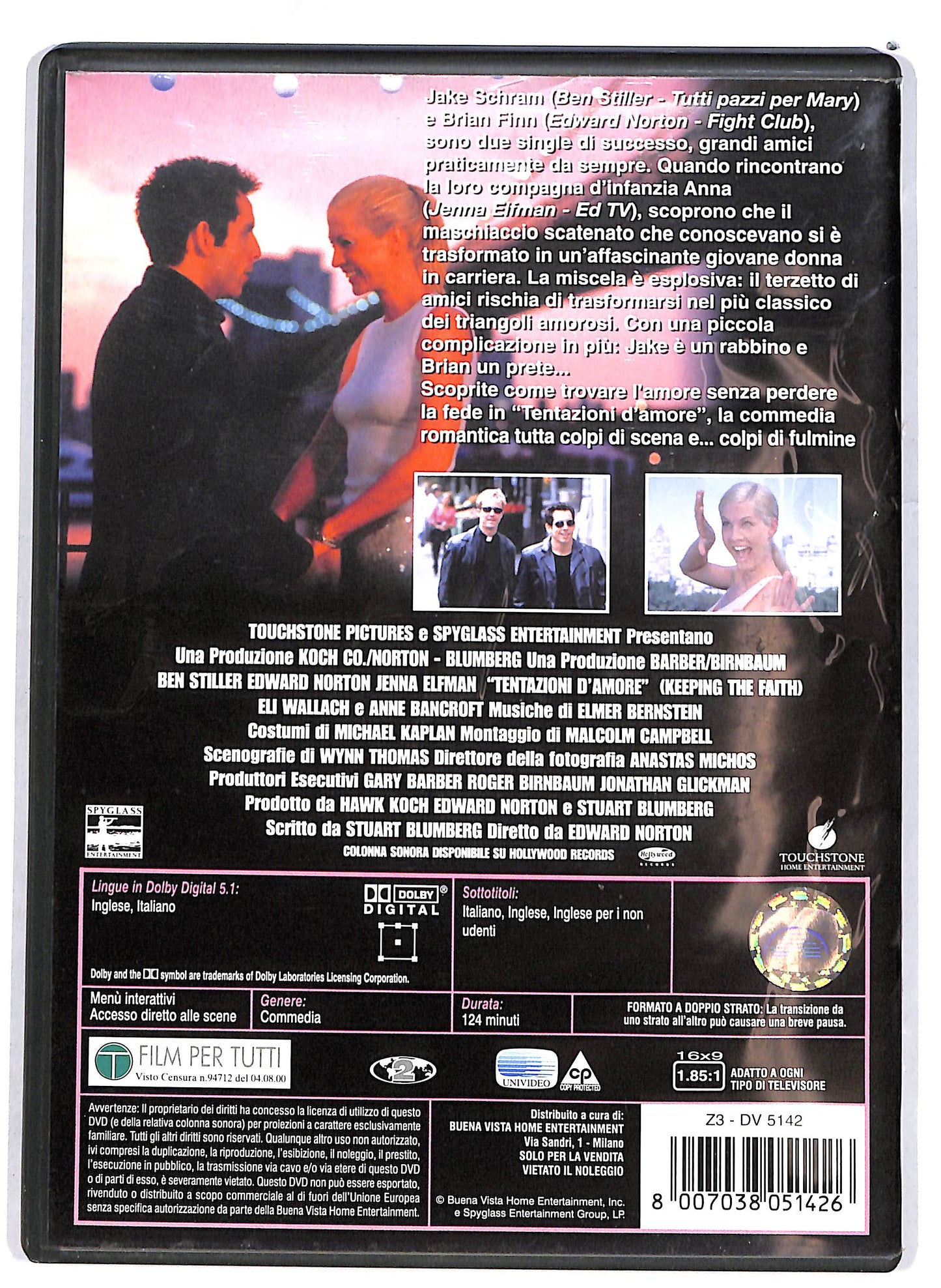 EBOND Tentazioni d'amore DVD D693948