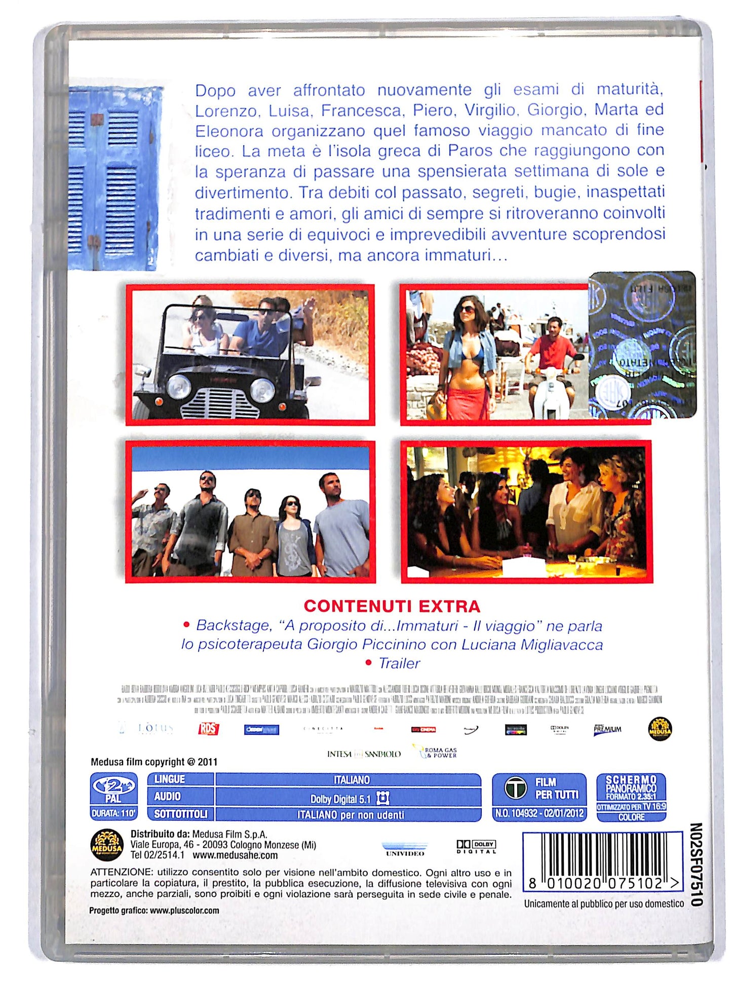 EBOND immaturi, il viaggio DVD D694007