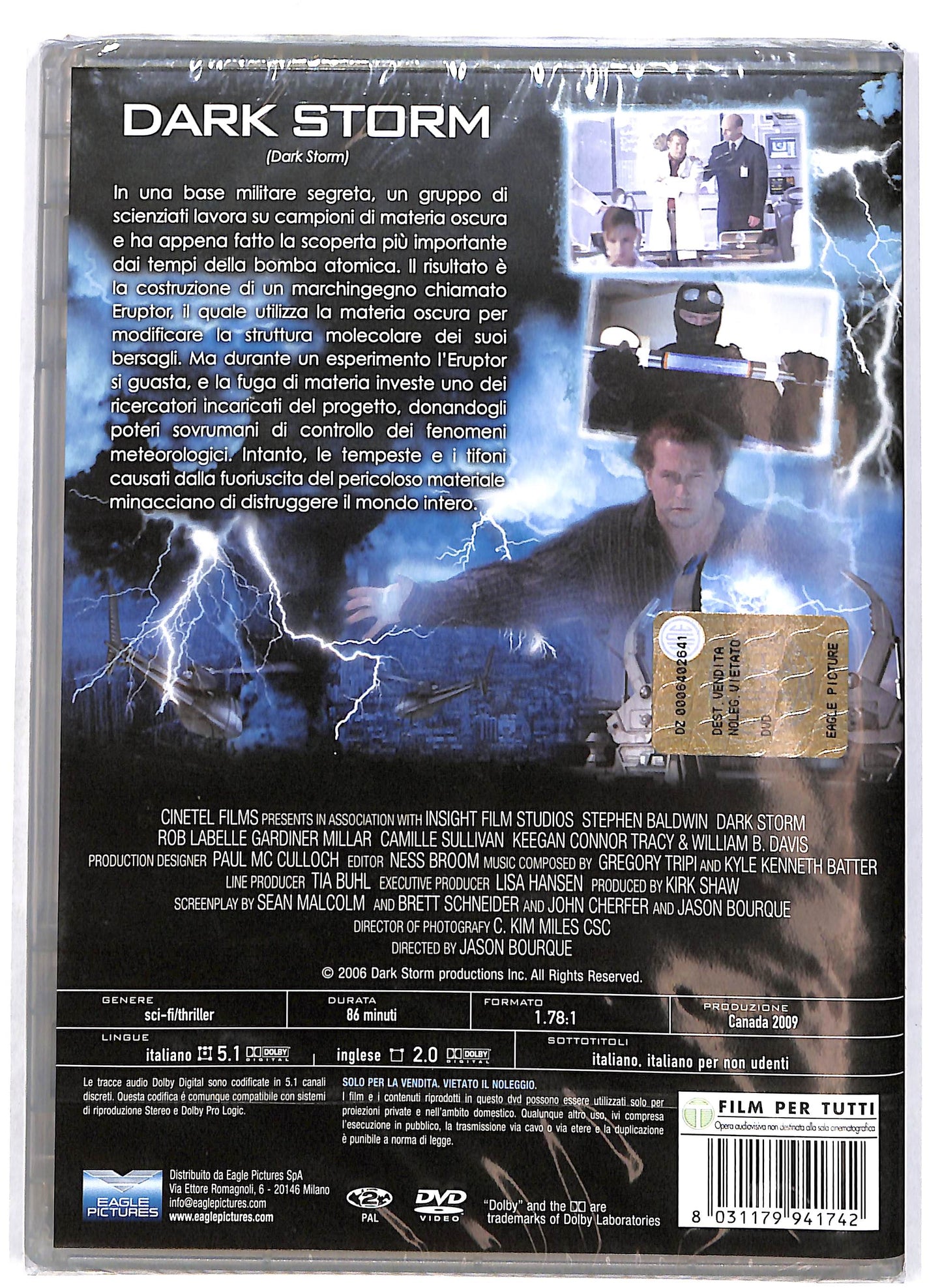 EBOND Dark Storm DVD D694137