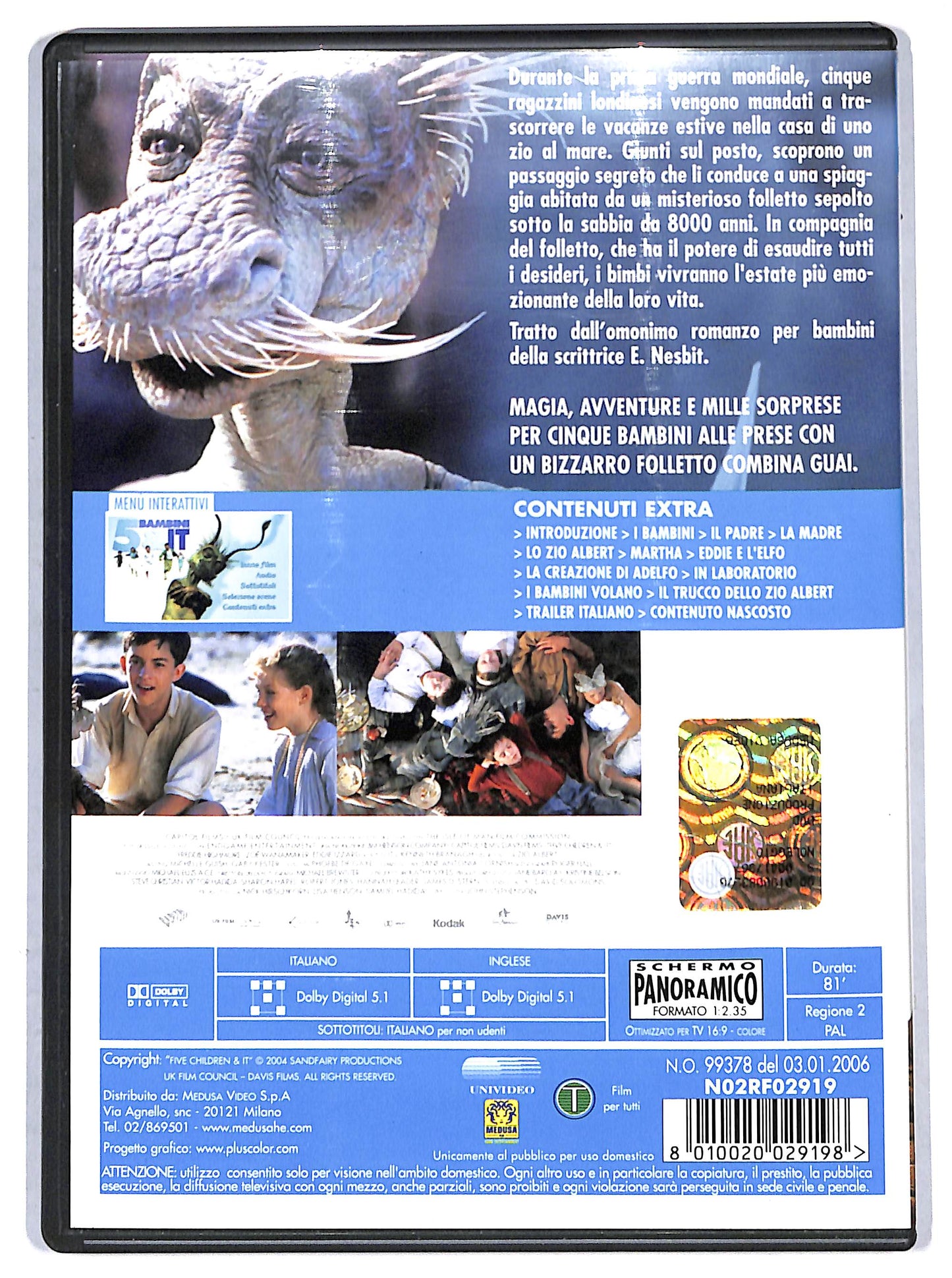 EBOND 5 bambini & it  NOLEGGIO DVD D694209