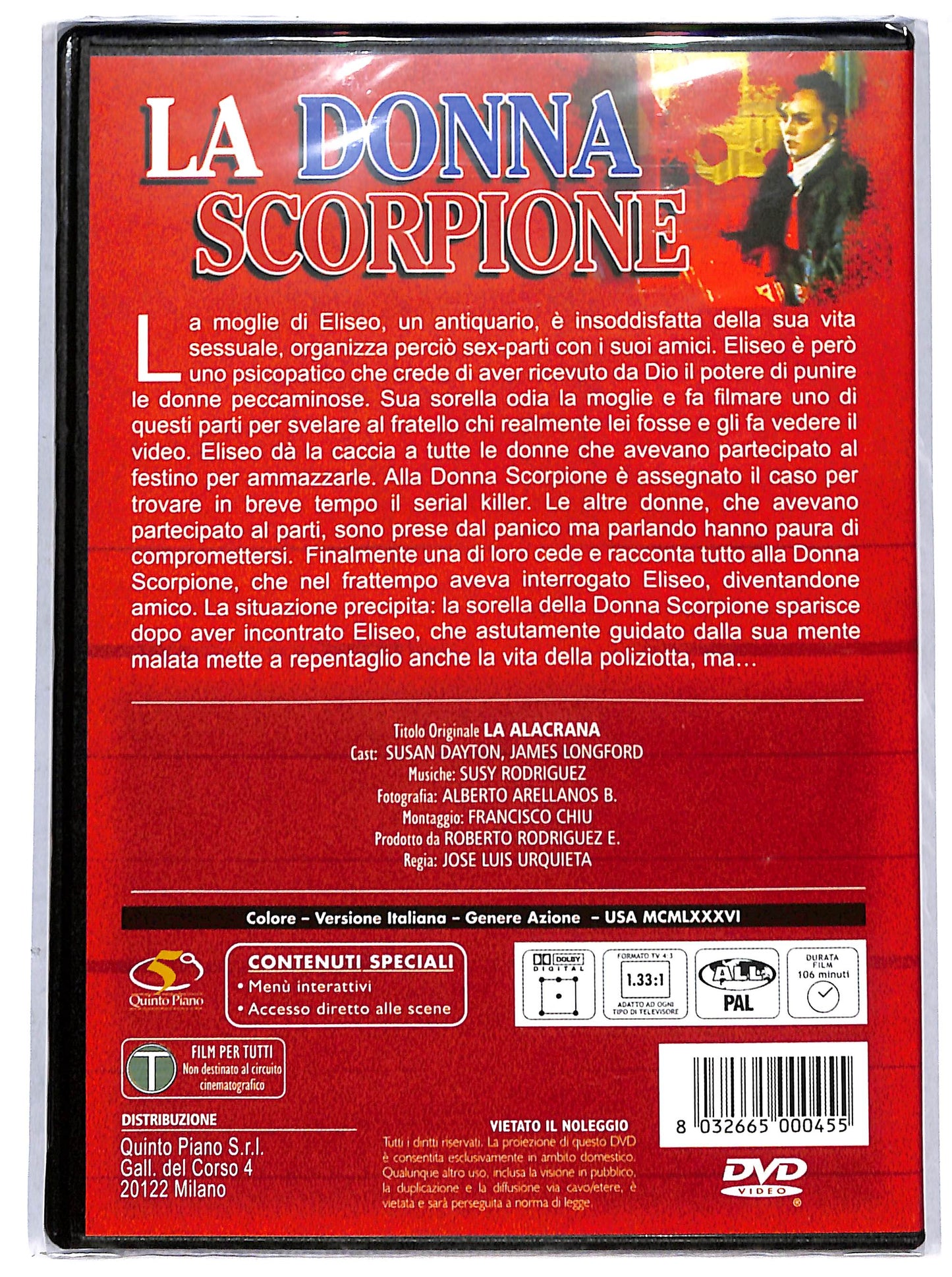 EBOND la donna scorpione DVD D694257