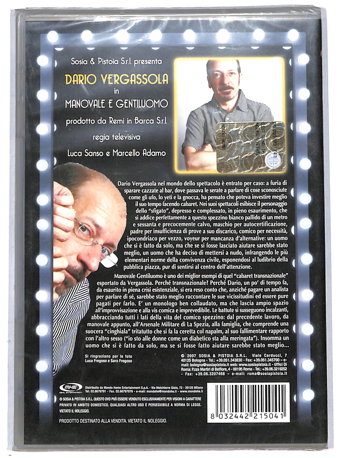 EBOND manovale e gentiluomo DVD D694263