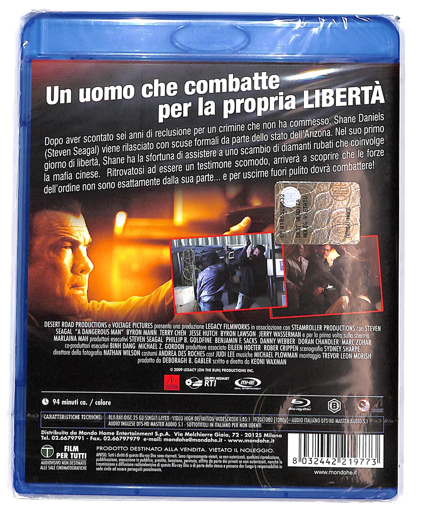 EBOND A Dangerous Man - Solo contro tutti BLURAY BLURAY D694307